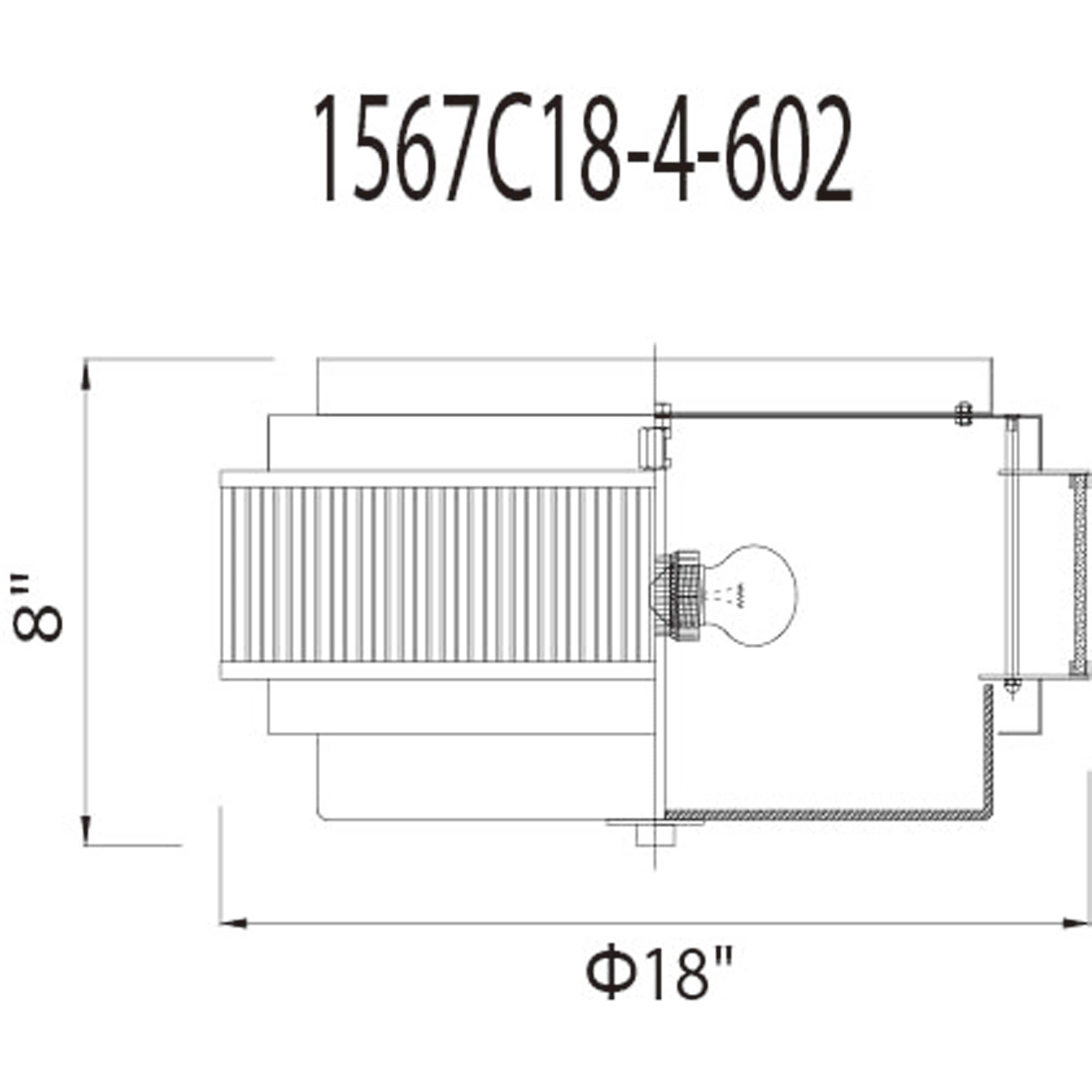 CWI Lighting 1567C18-4-602 flushmounts - View #8