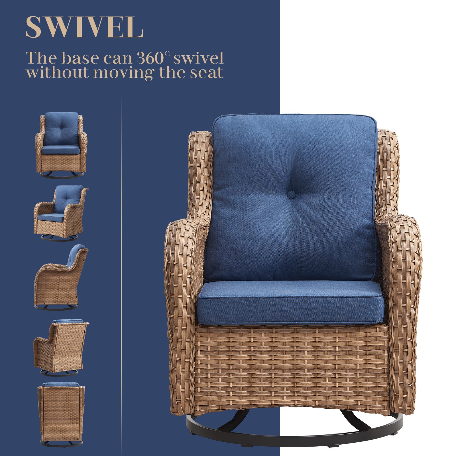 Pocassy PJ110-1 Patio-Chairs - View #9