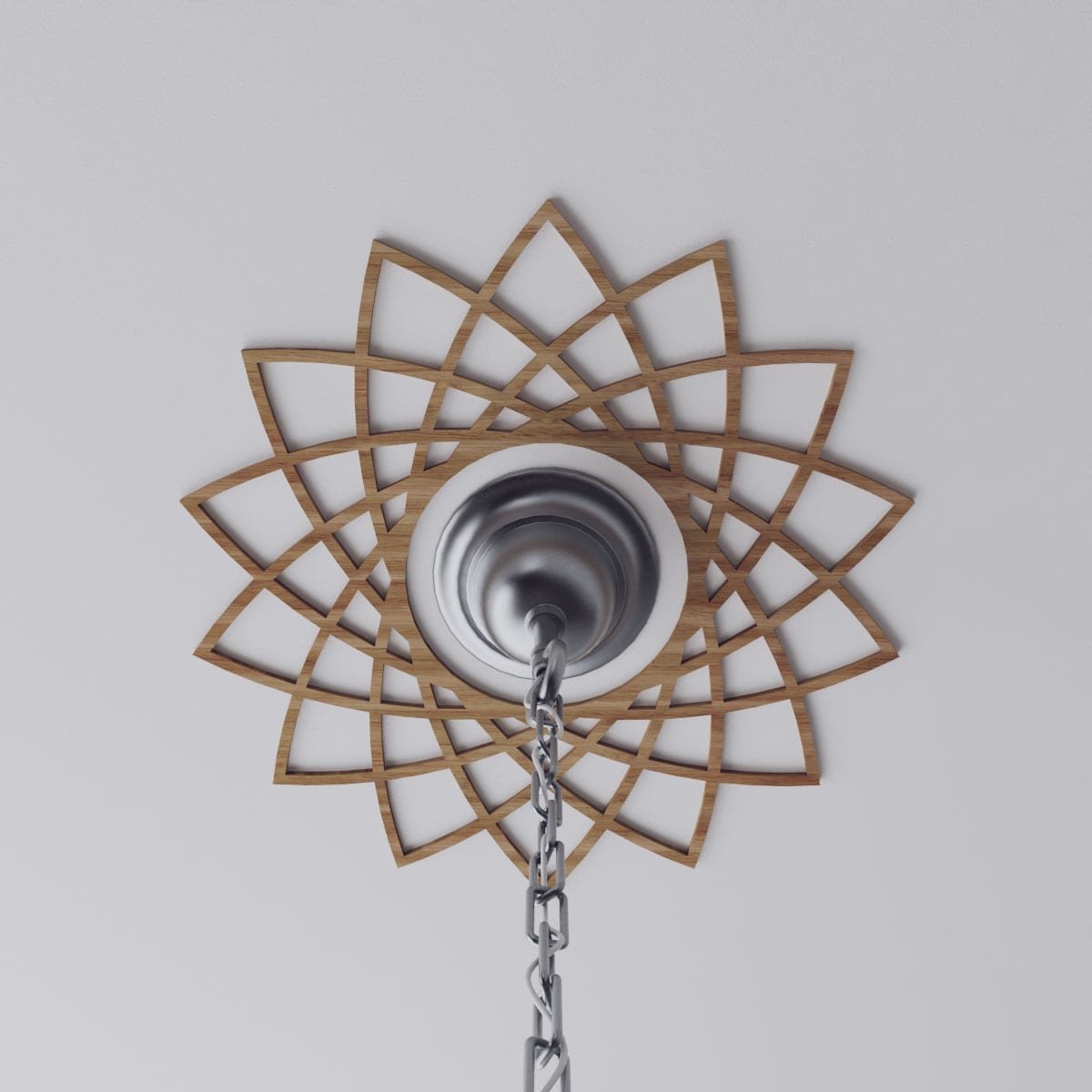 Ekena Millwork CMWP22X22X0250EAWA Ceiling-Medallions - View #7