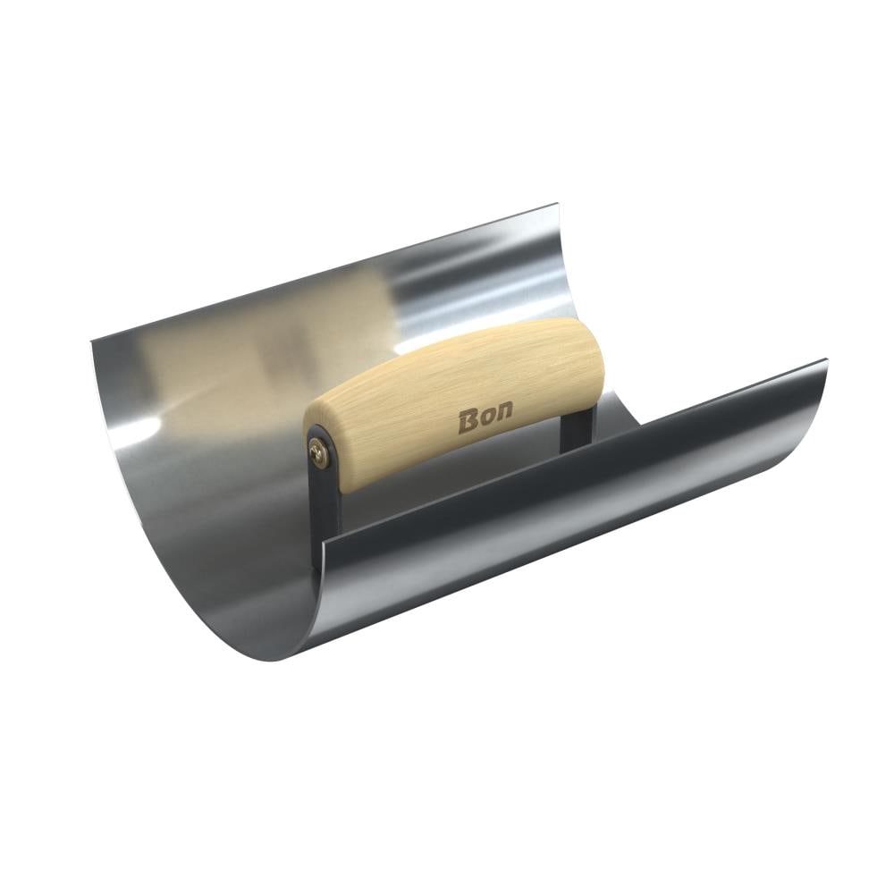 Bon Tool 12-478 6-Inches x 6-Inches Stainless steel Concrete Edger with 3-Inches Radius