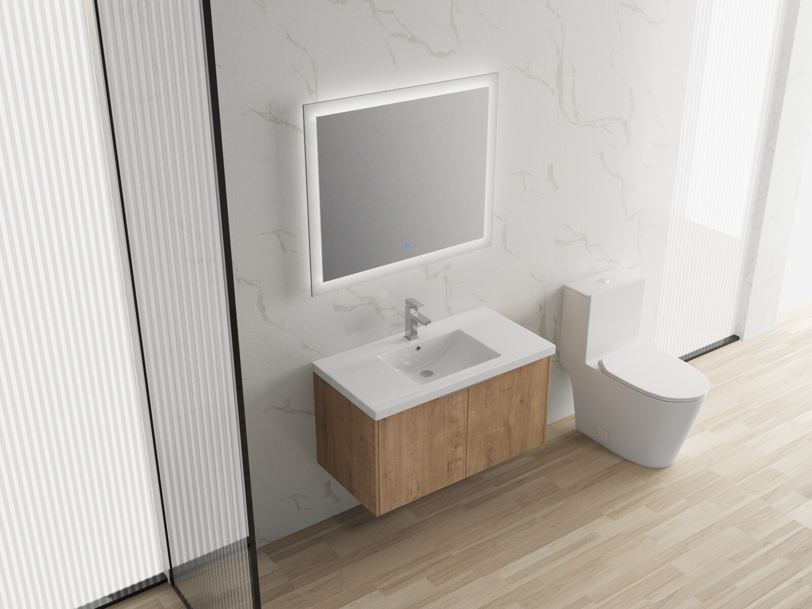 LUXEYARD DS-J-428BATHVNT Bath-Vanity-Combo - View #3