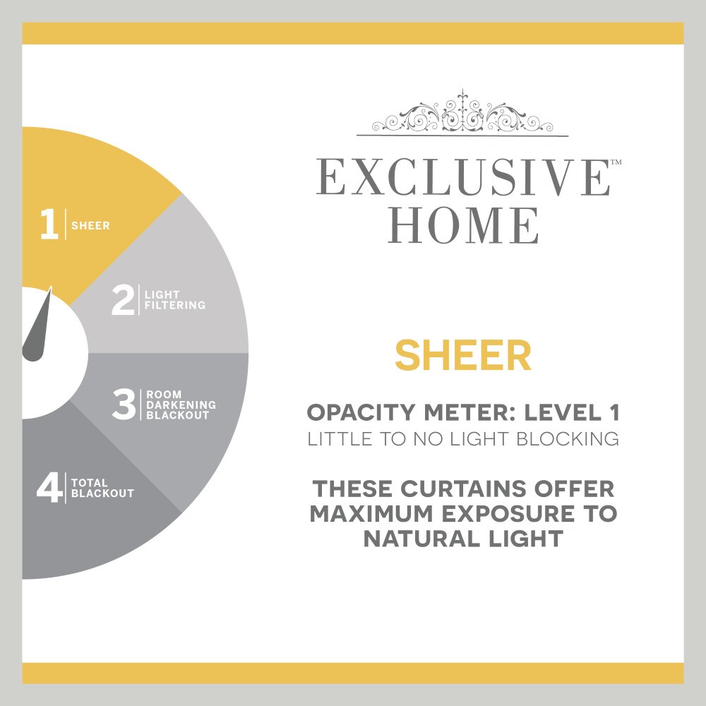 Exclusive Home EH8433-01 2-84H curtains - View #5