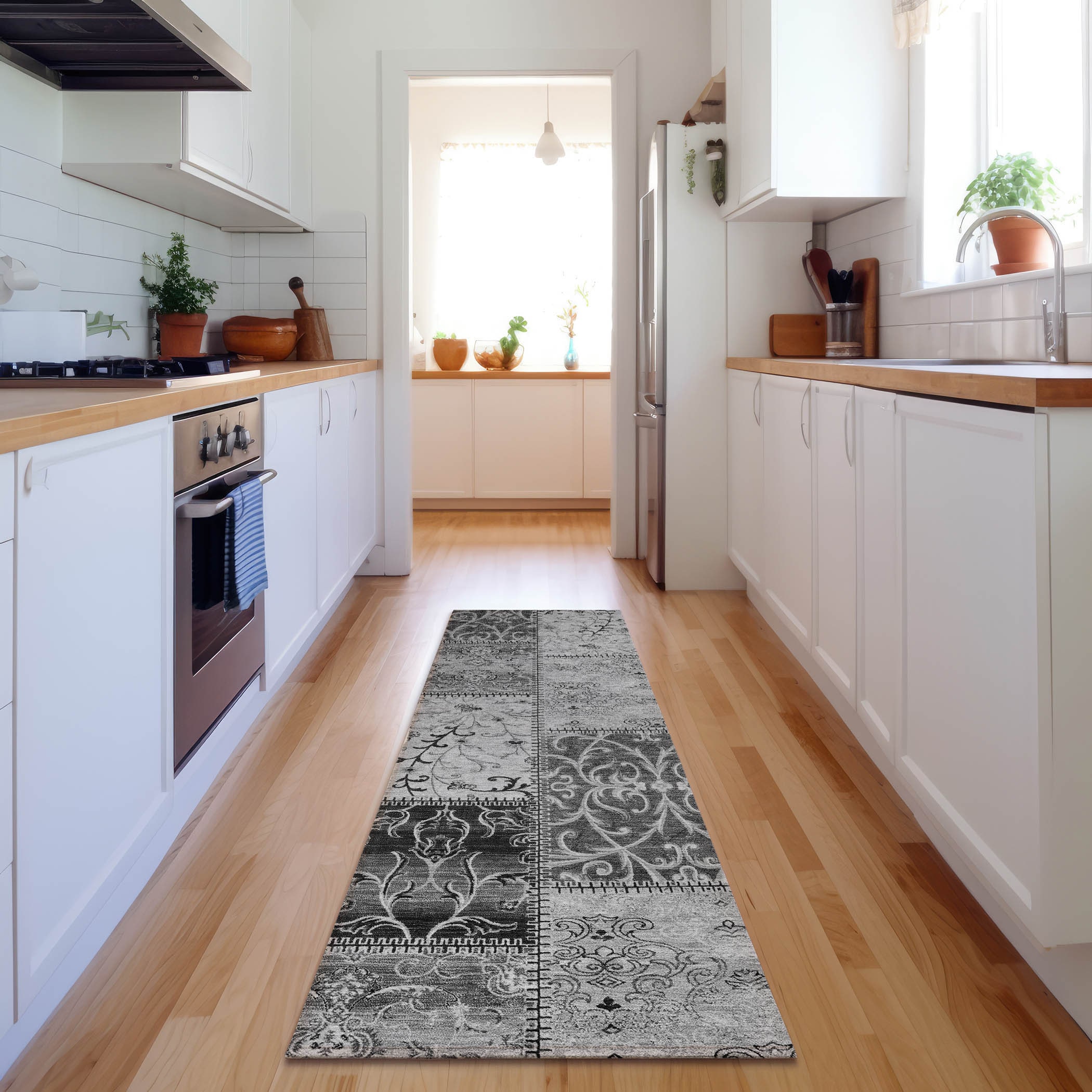 Addison Rugs AMF571TQ9X12 Mayfield AMF571TQ 9 x 12 (ft) Loomed Polyester Turquoise Rectangular Indoor Geometric Machine washable Area rug