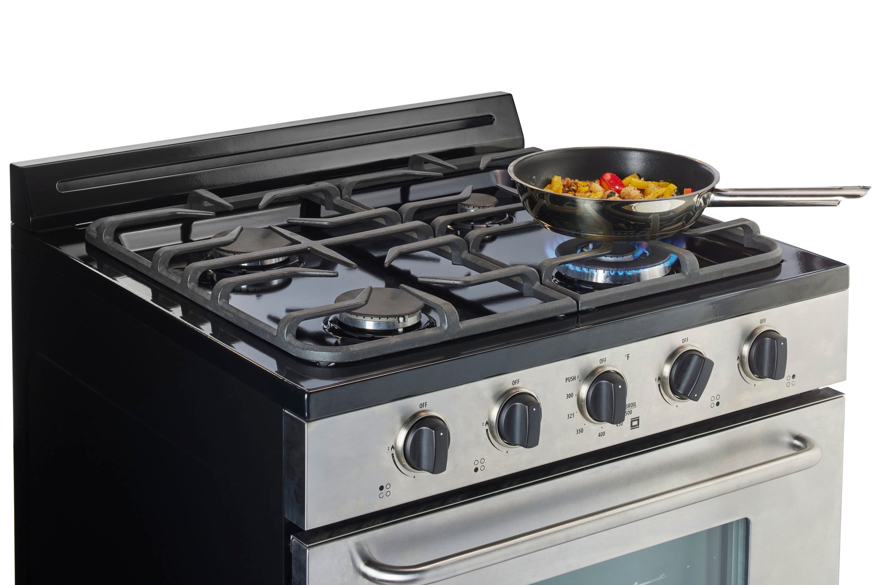 Unique Off-Grid 30-in 4 Burners 3.9-cu ft Freestanding Liquid Propane GAS Range (Stainless Steel) | UGP-30G of2 S/S