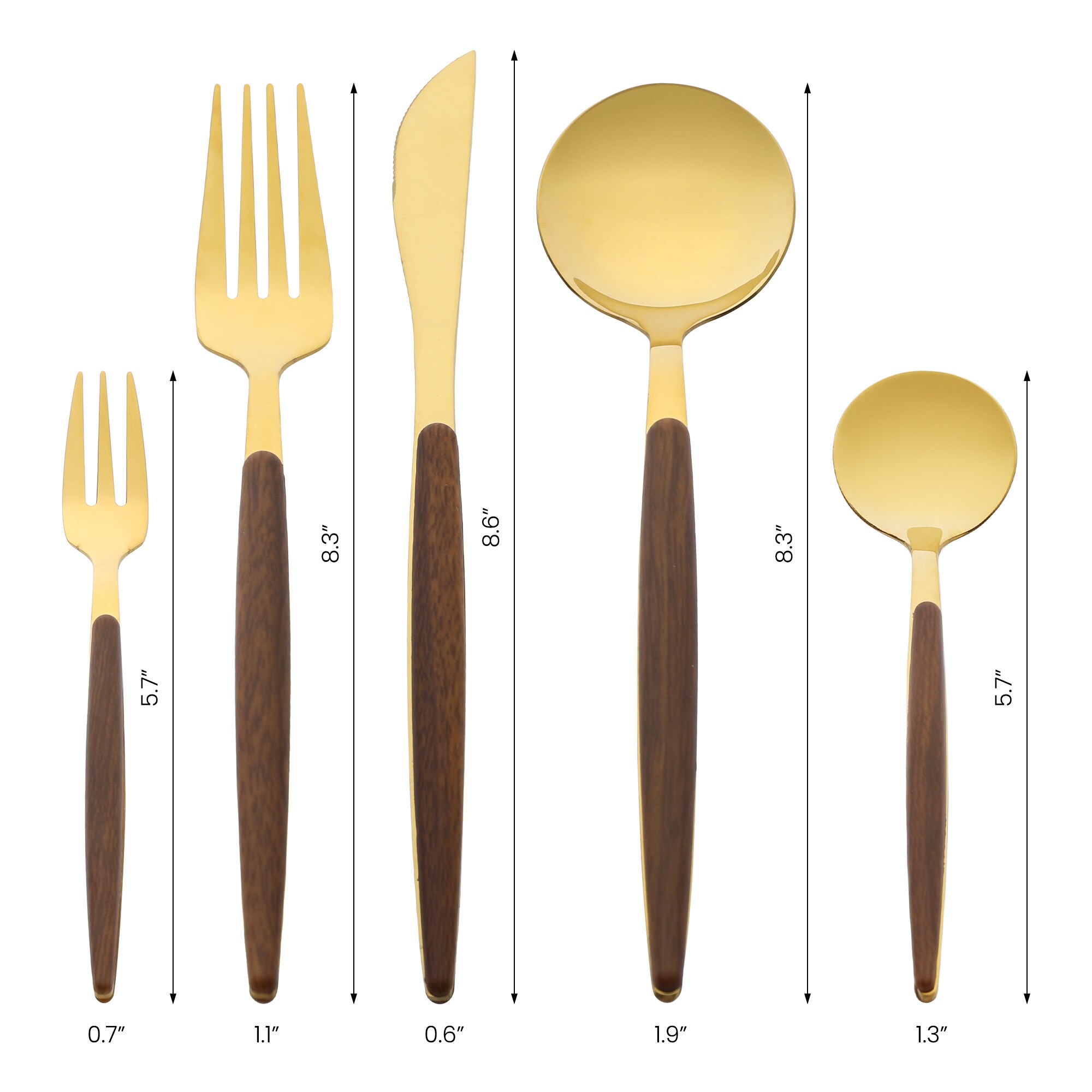 Unique Bargains S25121901UX6668 flatware - View #2