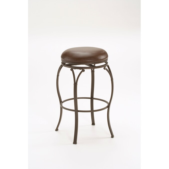 Hilale Furniture Lakeview Brown, Counter Height Bar Stools No Backs