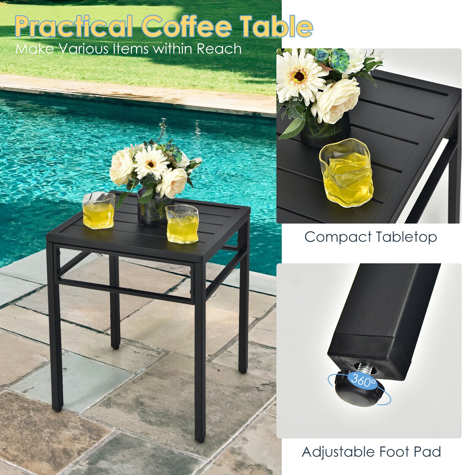 Clihome CWCH-NP10AD513CF Patio-Dining-Sets - View #7