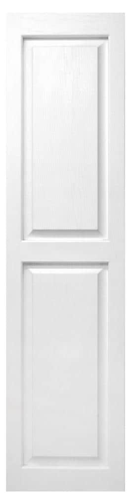 Alpha VNB1547WHRP 15-Inch by 47-Inch Raised Panel 2-Pack White 