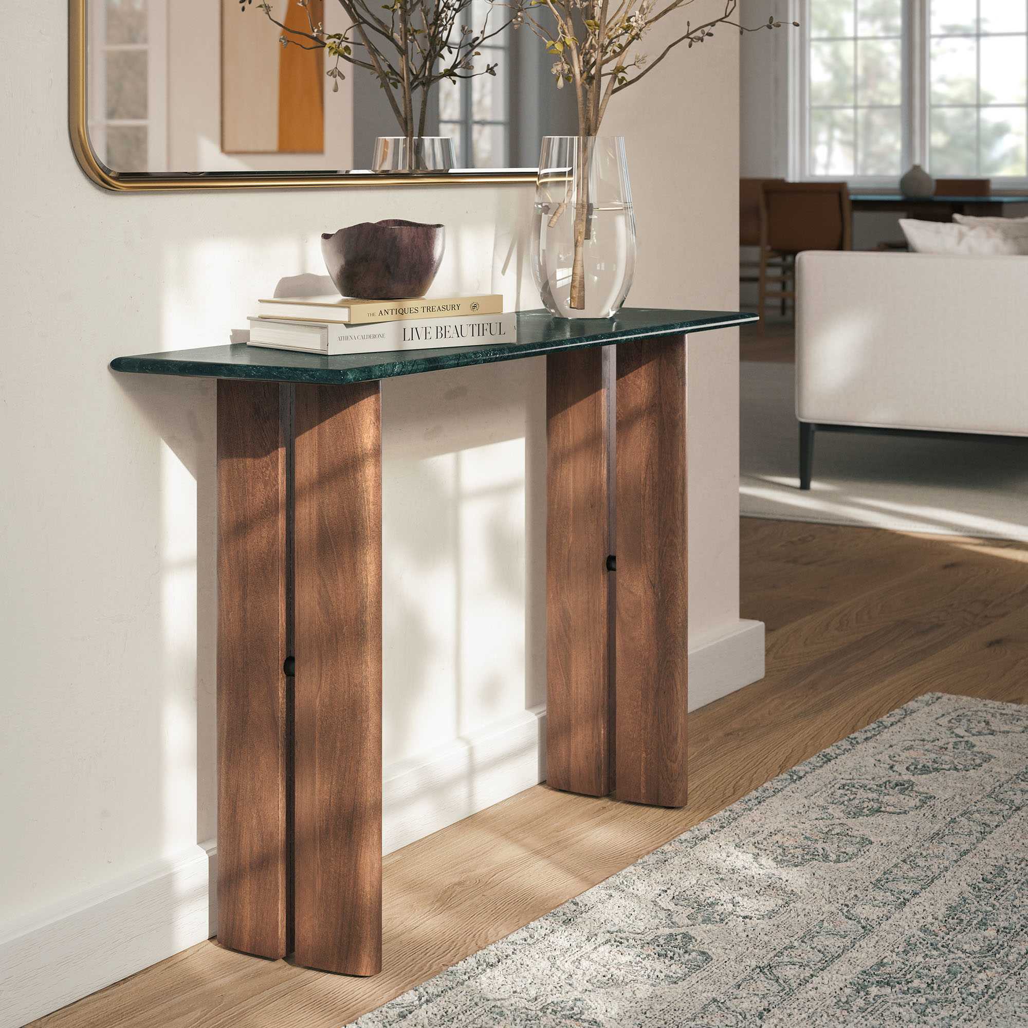Modway EEI-7516-WAL-GRN Console-Sofa-Tables - View #4