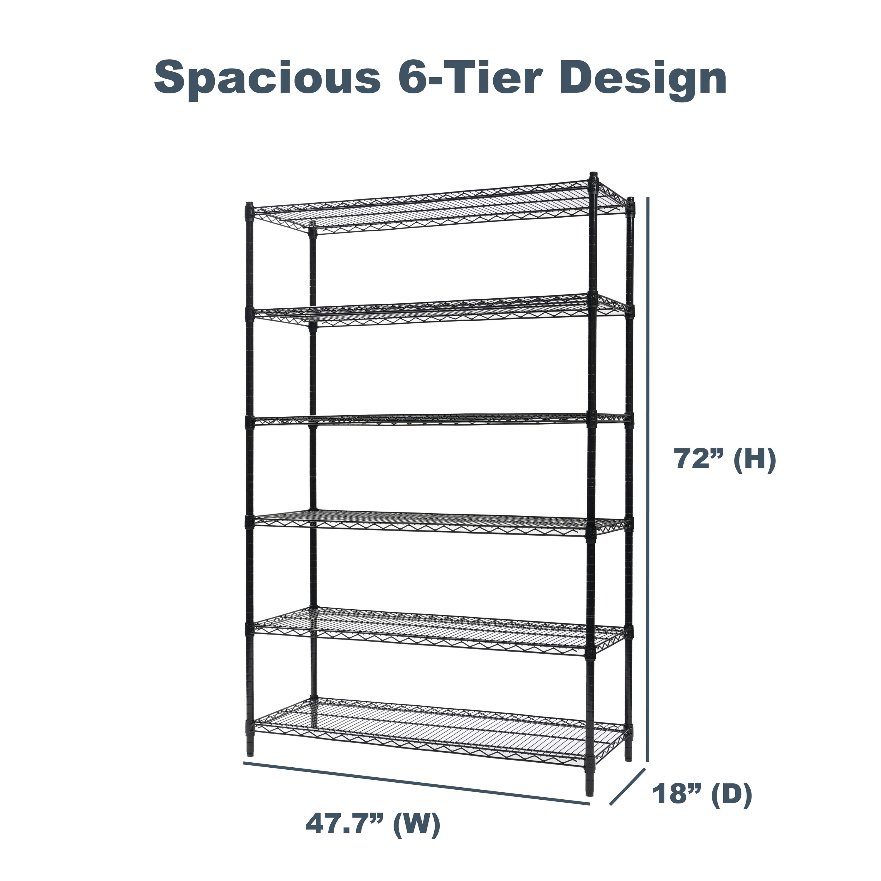Style Selections 55723 Free-Standing-Shelving - View #3