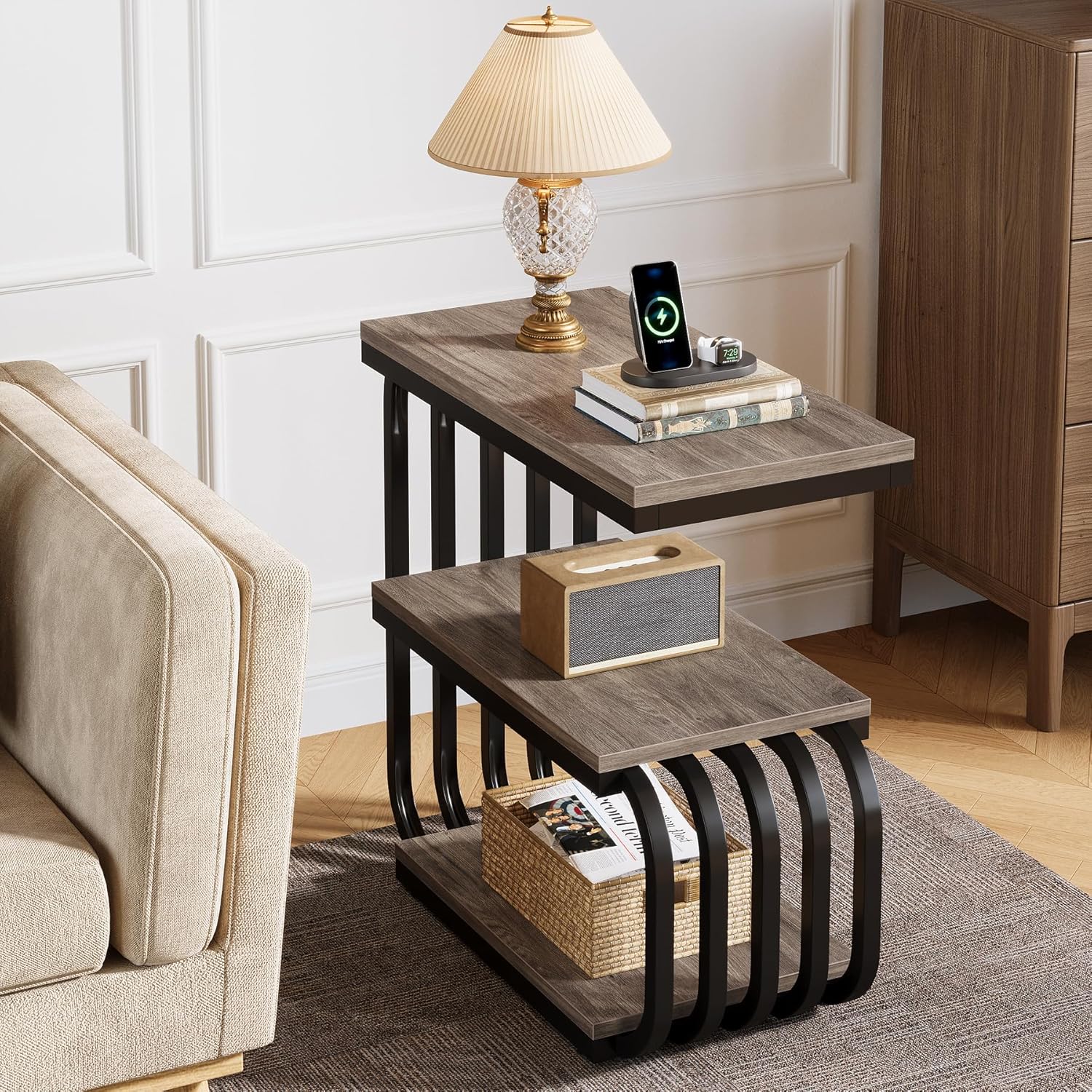 Tribesigns LWOYJL-1337YY End-Tables - View #3