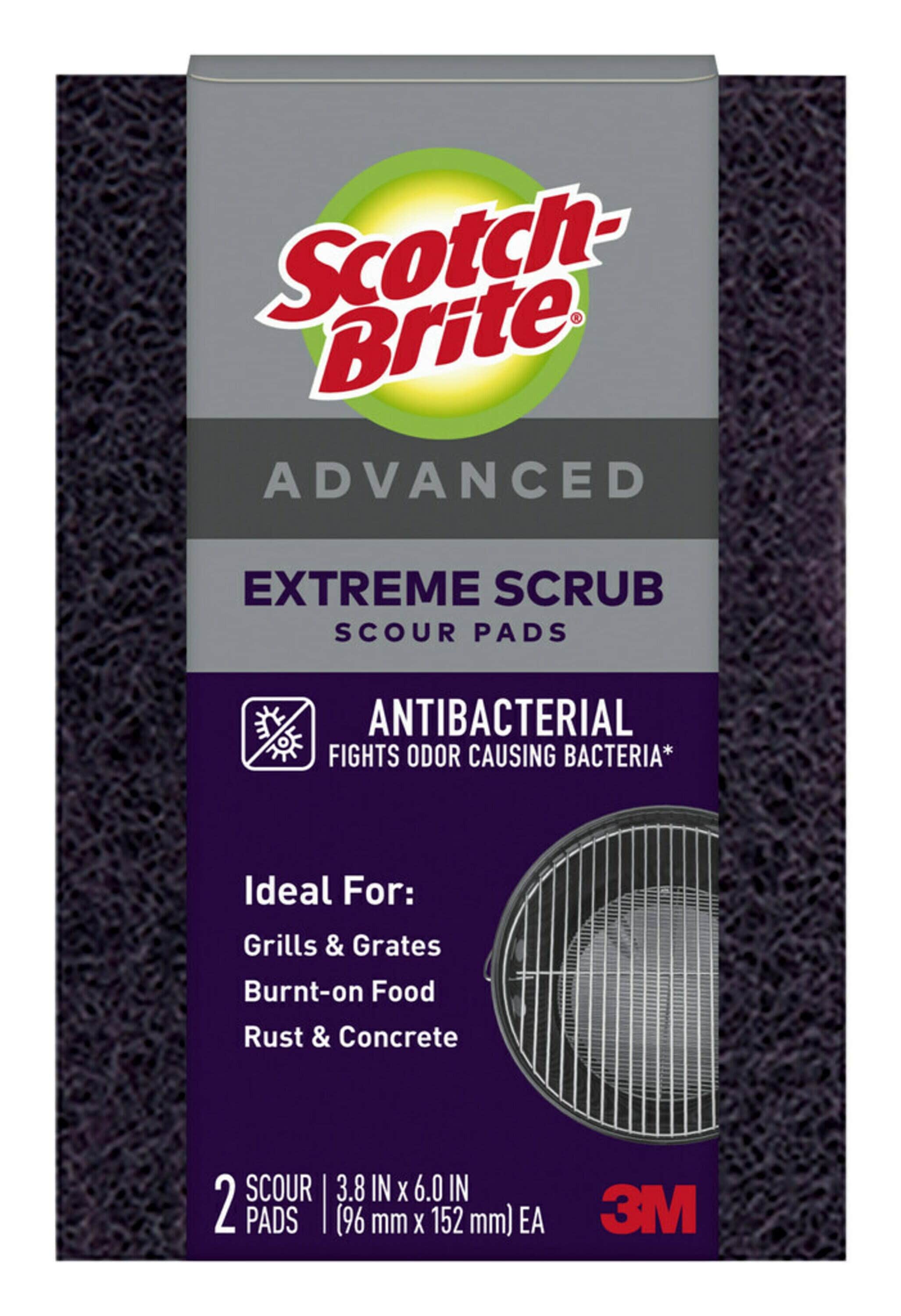 Scotch-Brite Heavy Duty Scour Pads, Scouring Pads for Kitchen and Dish  Cleaning, 21 Pads