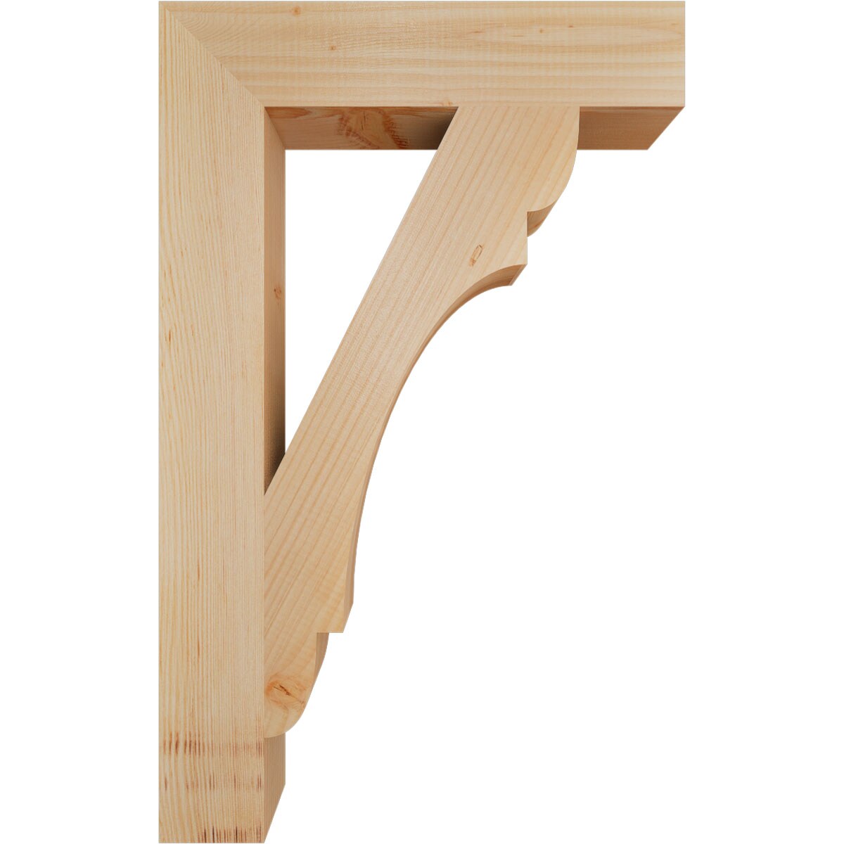 Ekena Millwork BKT04X20X32OLY05SDF Exterior-Brackets-Braces - View #3