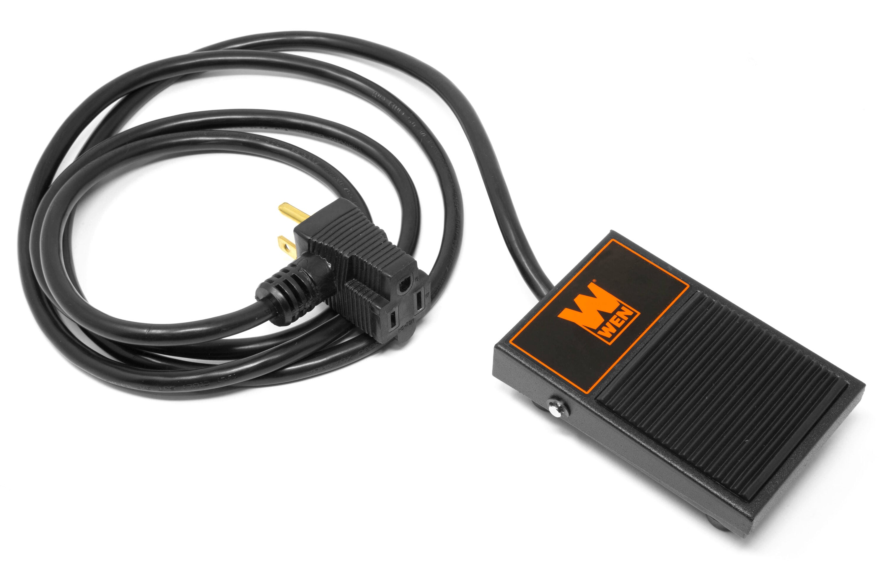 WEN 120V 15-Amp Momentary Power Foot Pedal Switch for Woodworking Power Tool Motor