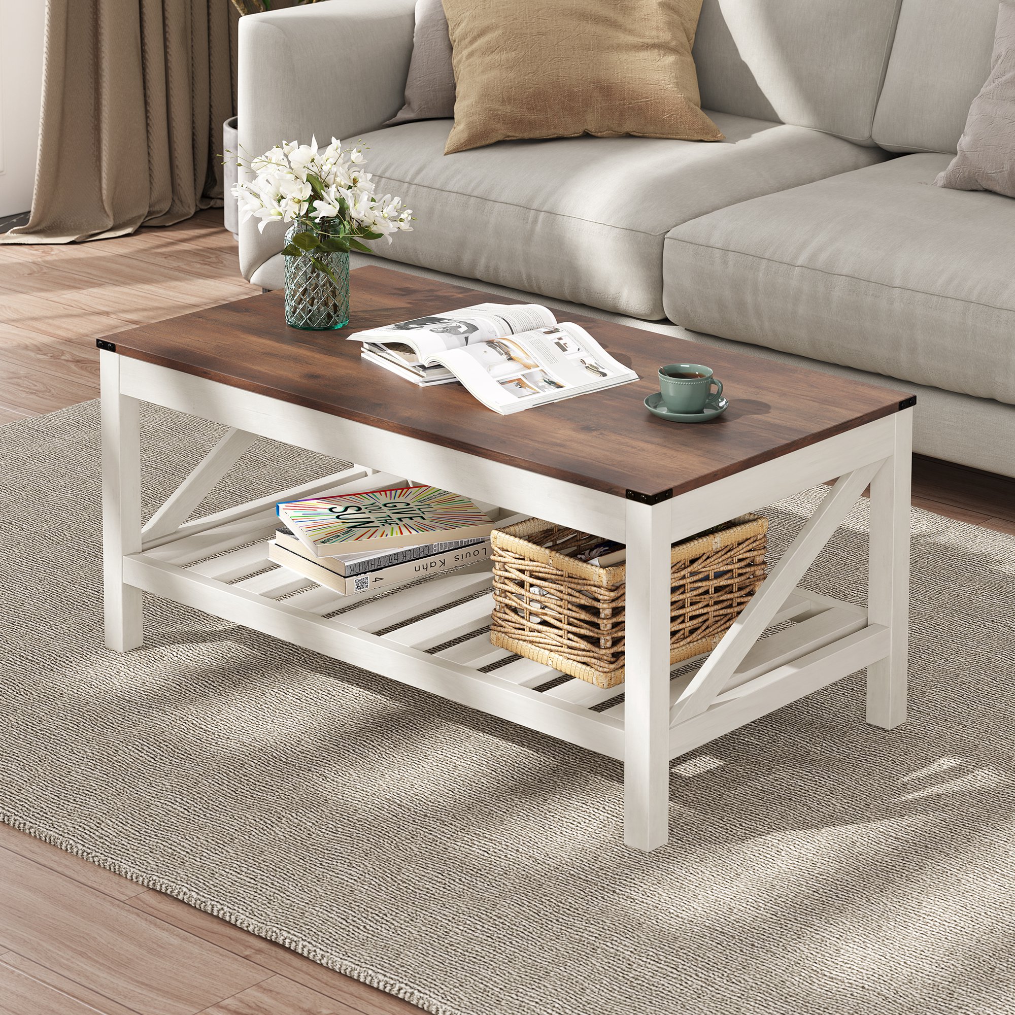 Crestlive Products CL-CT002BRN Coffee-Tables - View #8