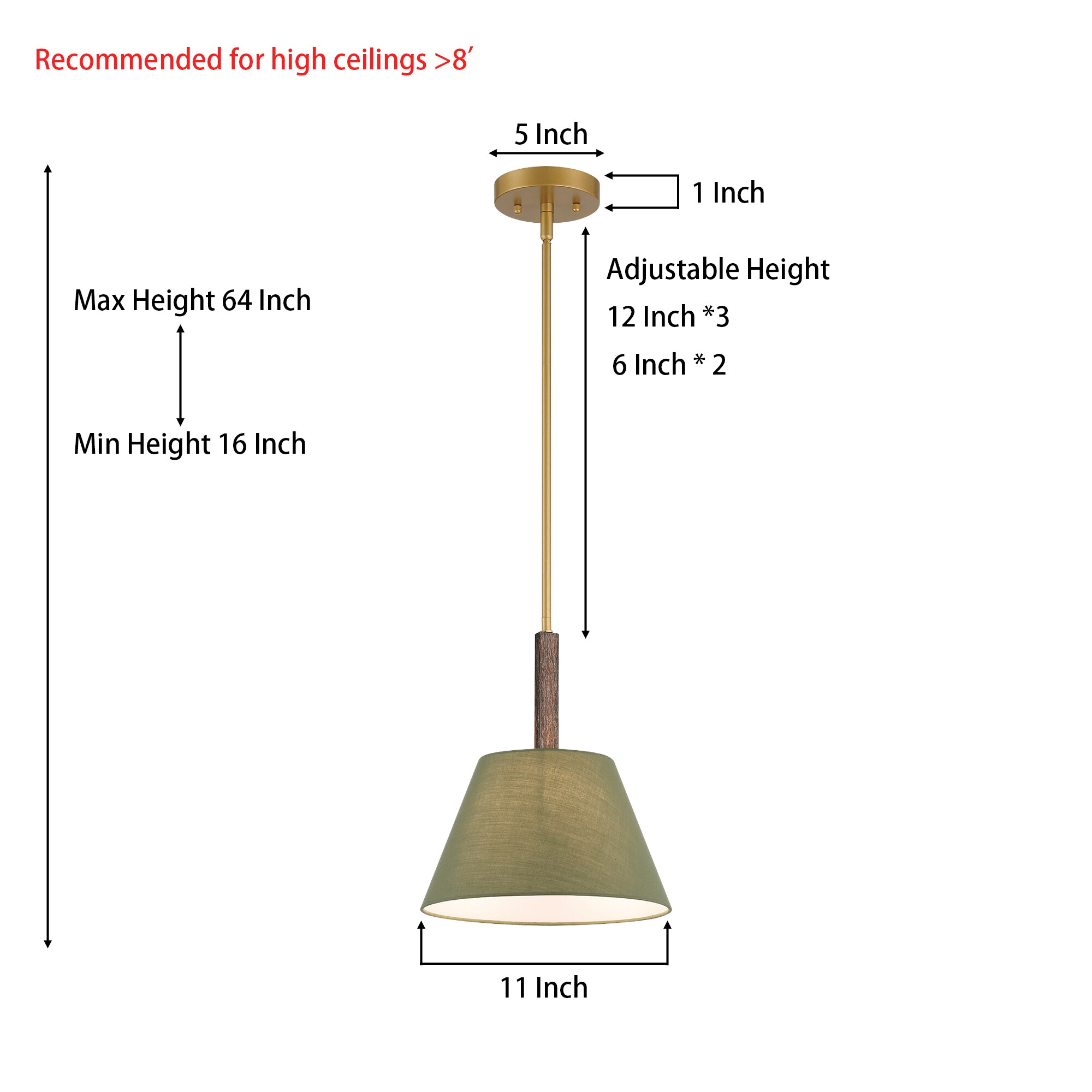 ACROMA 36521BGDWG Pendant-Lights - View #7