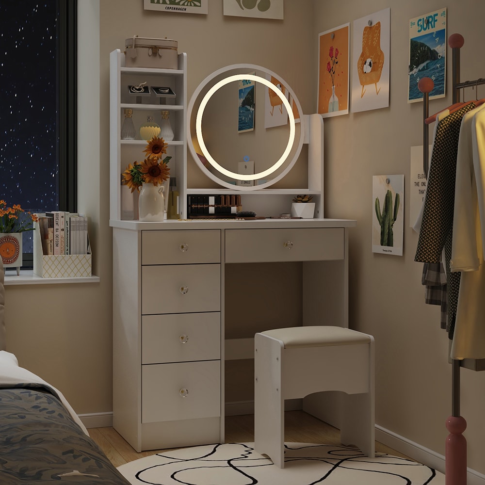  V-WFKF210095-03 Bedroom-Vanities - View #3