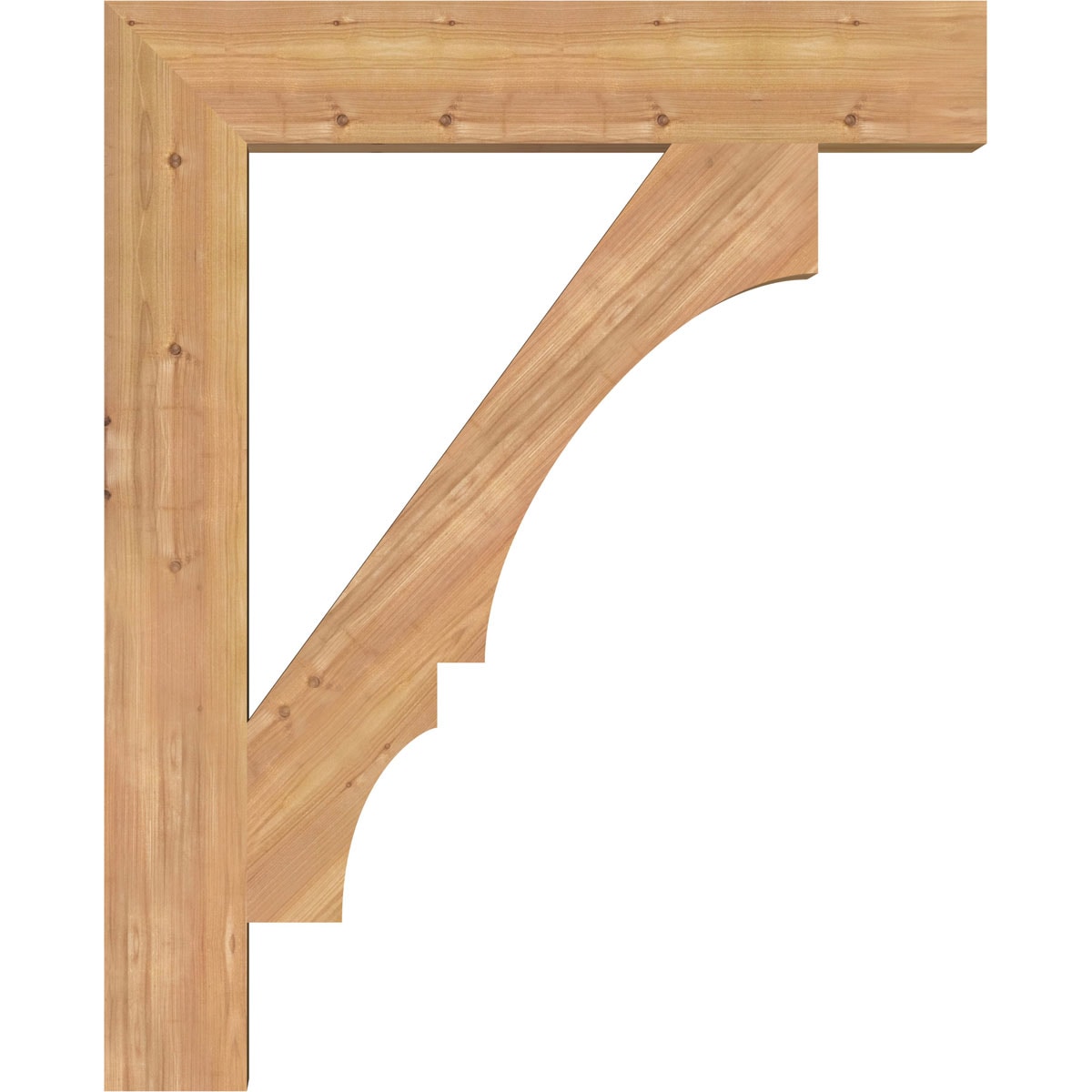 Ekena Millwork BKT06X34X42BOA05SWR Exterior-Brackets-Braces - View #3