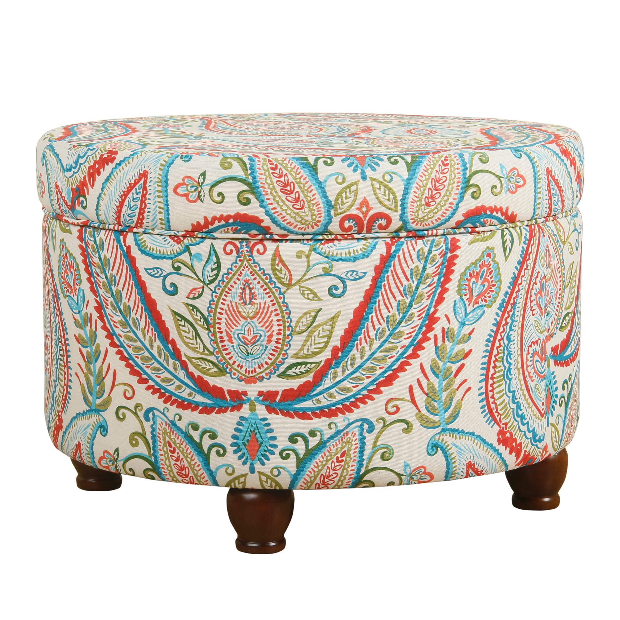 HomePop K6427-A727 Indoor-Ottomans - View #2