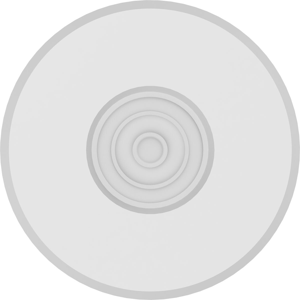 Ekena Millwork ROSP080X080X050GRY03 rosettes - View #2