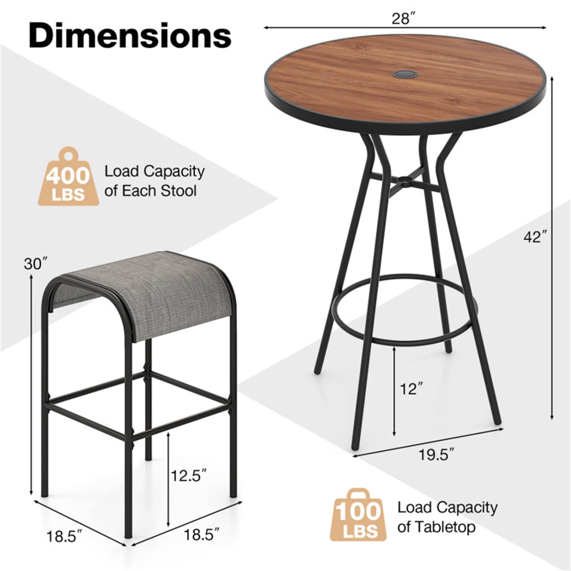 BABOOM BOM-28GR-CO Patio-Dining-Sets - View #3