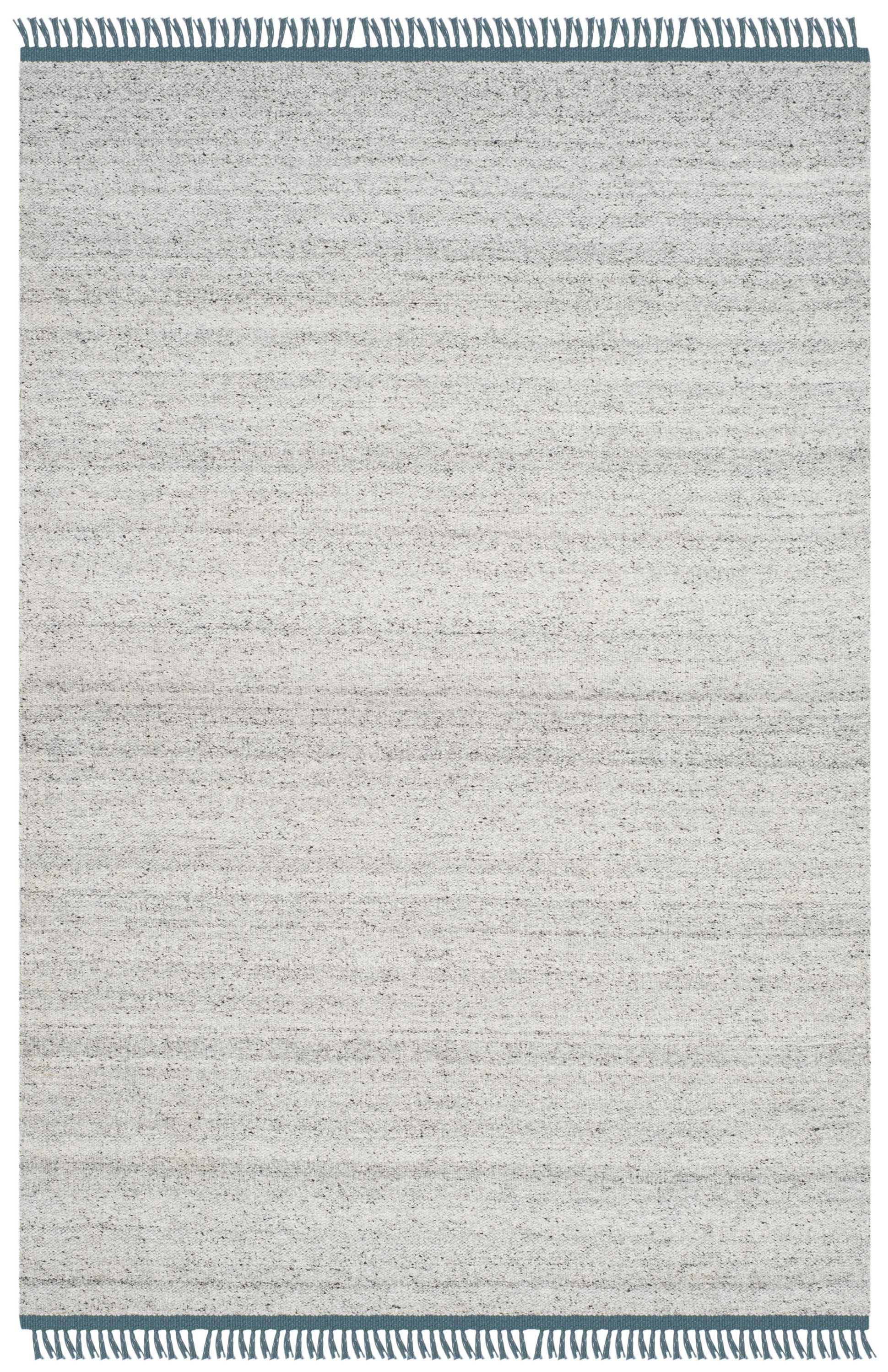Safavieh KLM111A-4 Kilim Karyme 4 x 6 (ft) Synthetic Gray/Ivory Rectangular Indoor Oriental Area rug