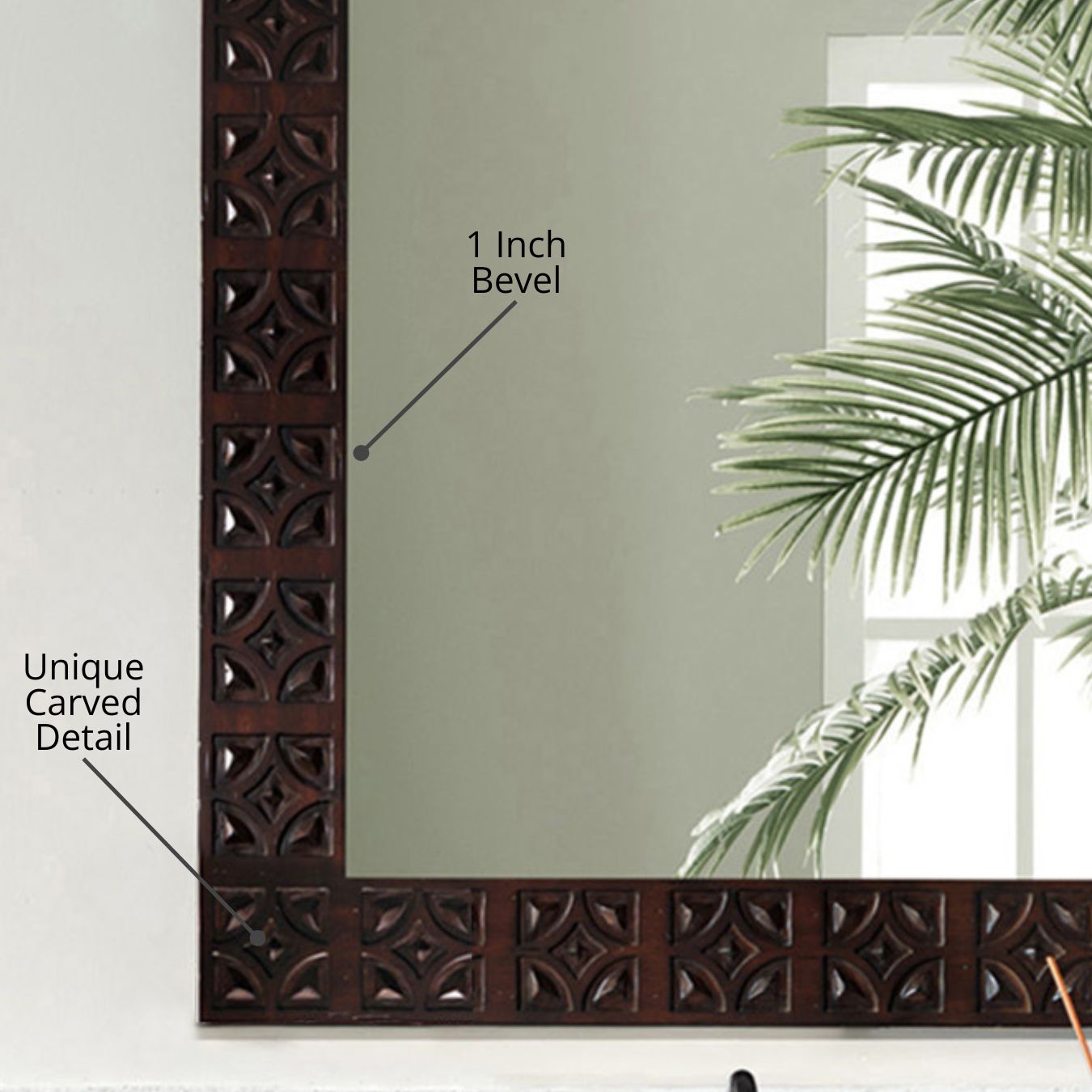 James Martin Vanities 150-M37-ANW Framed-Bath-Mirrors - View #4