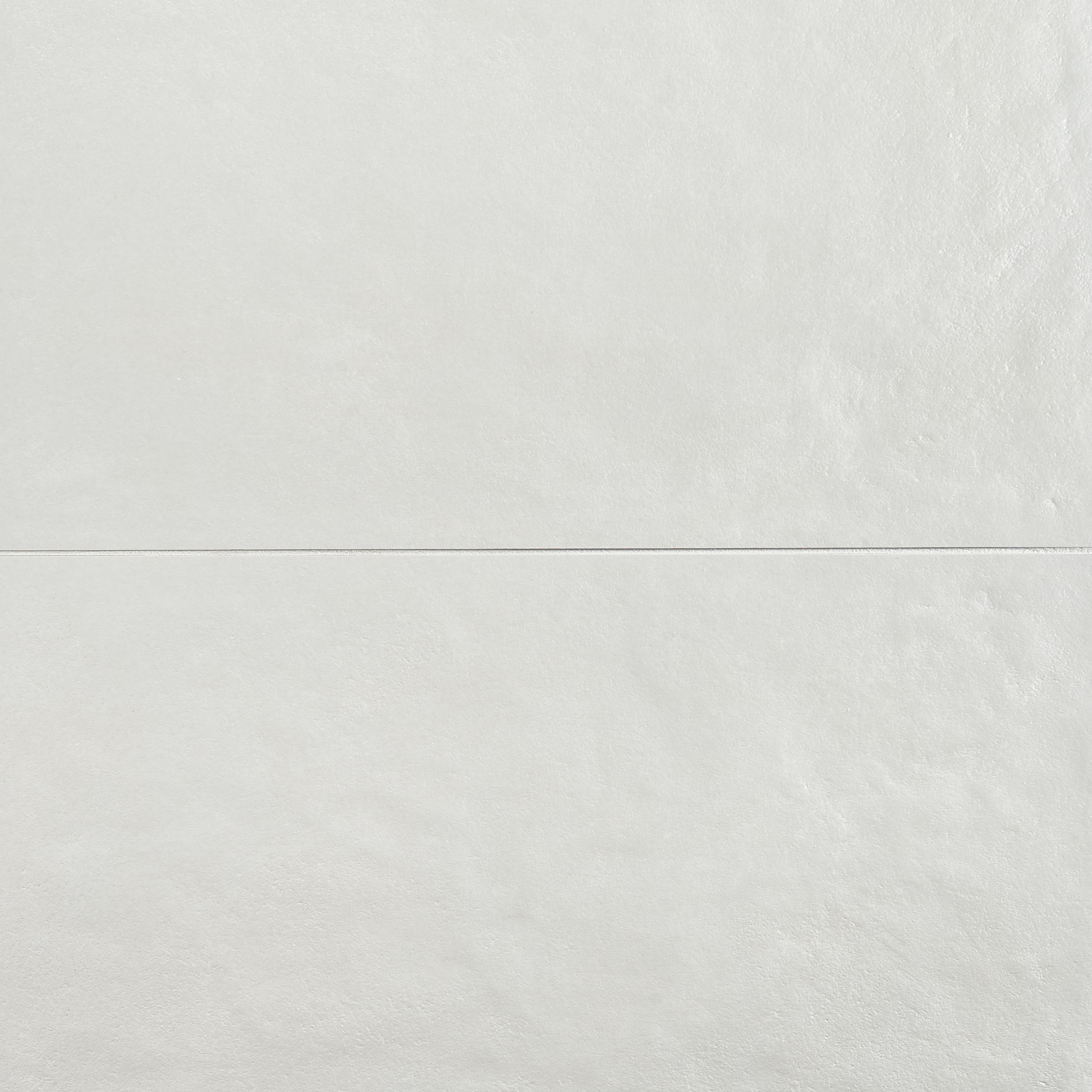 Artmore Tile EXT3RD107160 Vocal Plaster White 24-in x 24-in Matte Porcelain Patterned Large format Floor and Wall Tile ( 11.62-sq ft Carton )