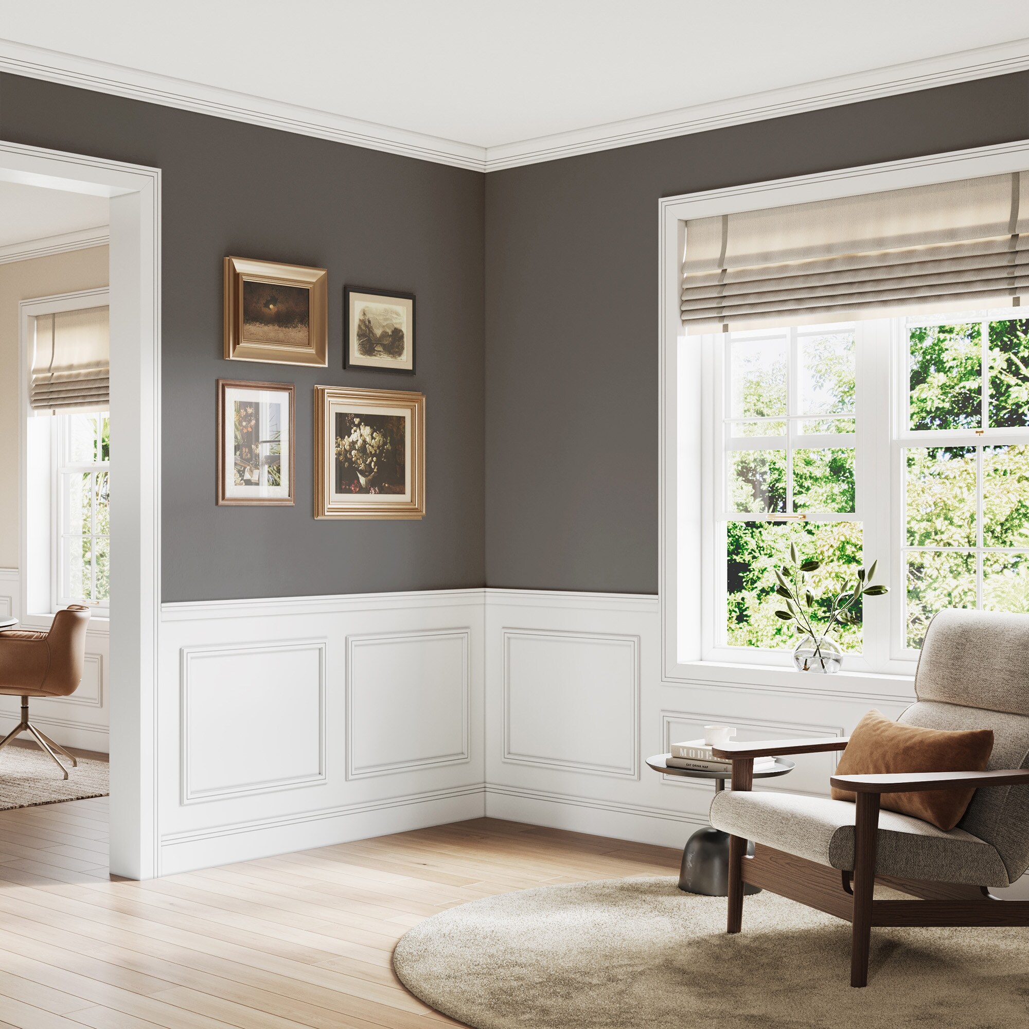 Ornamental Mouldings 1291-92POPR Window-Door-Casings - View #2
