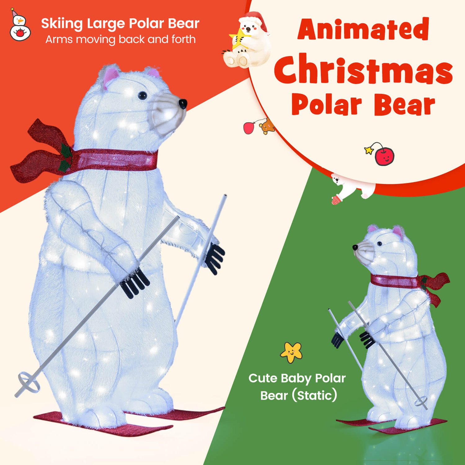 Costway CSHY001797 Christmas-Inflatables - View #6