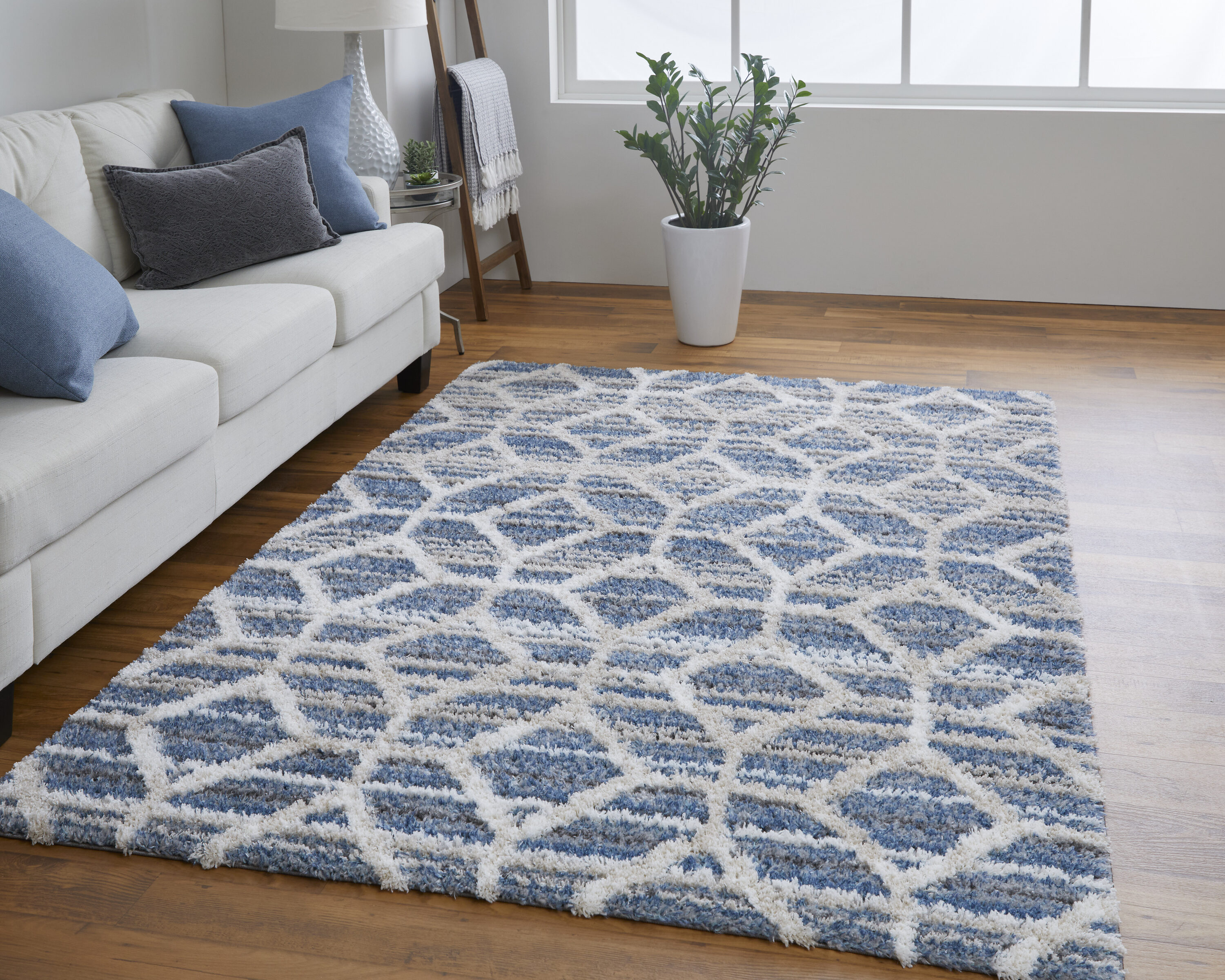 Room Envy MYNR39ICBLU000E10 rugs - View #2