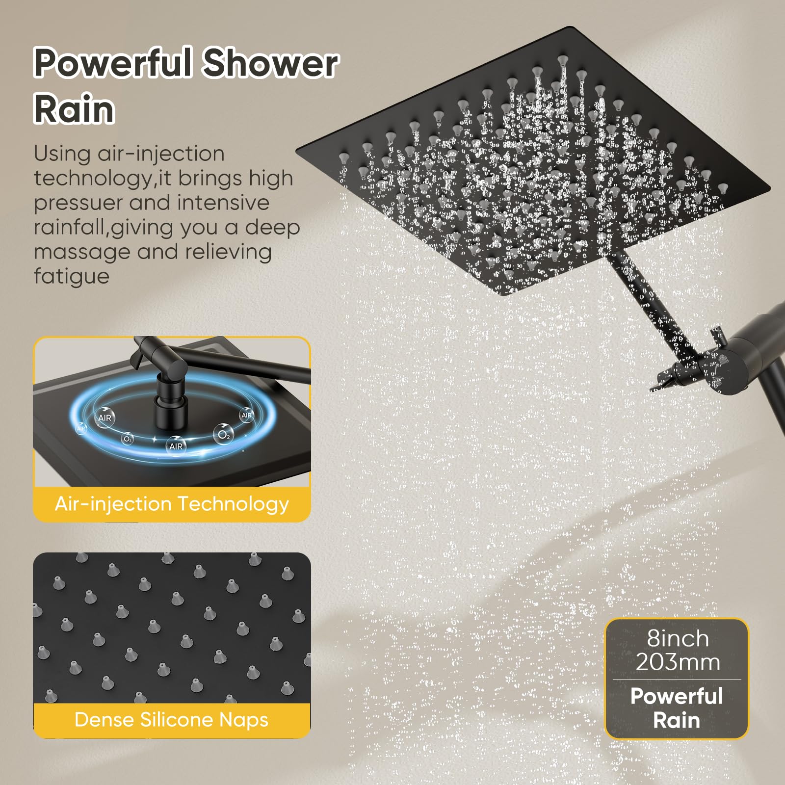 TNSO 5749848448531 Fixed-Showerhead - View #5