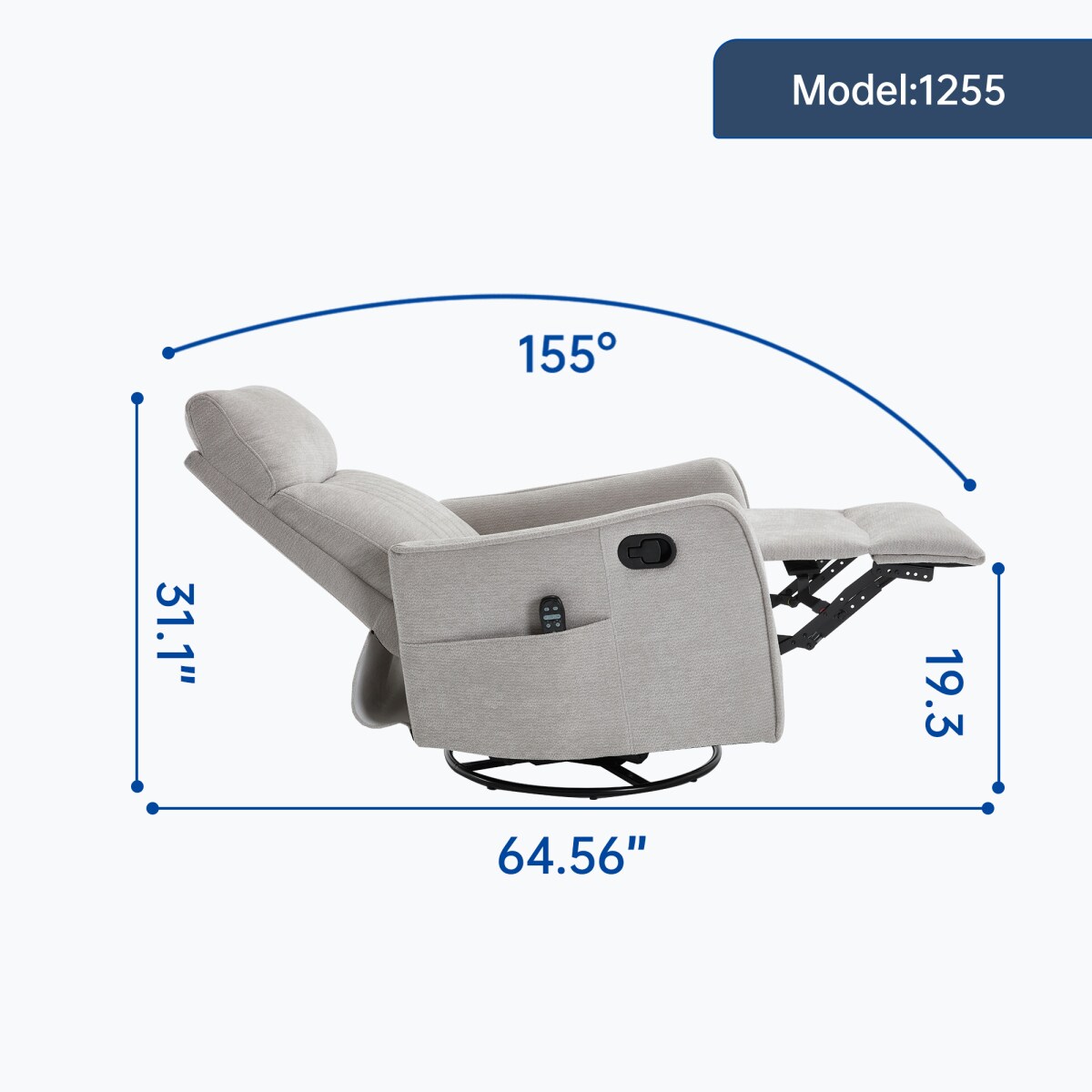 Streamdale Furniture W1803P321838 recliners - View #16