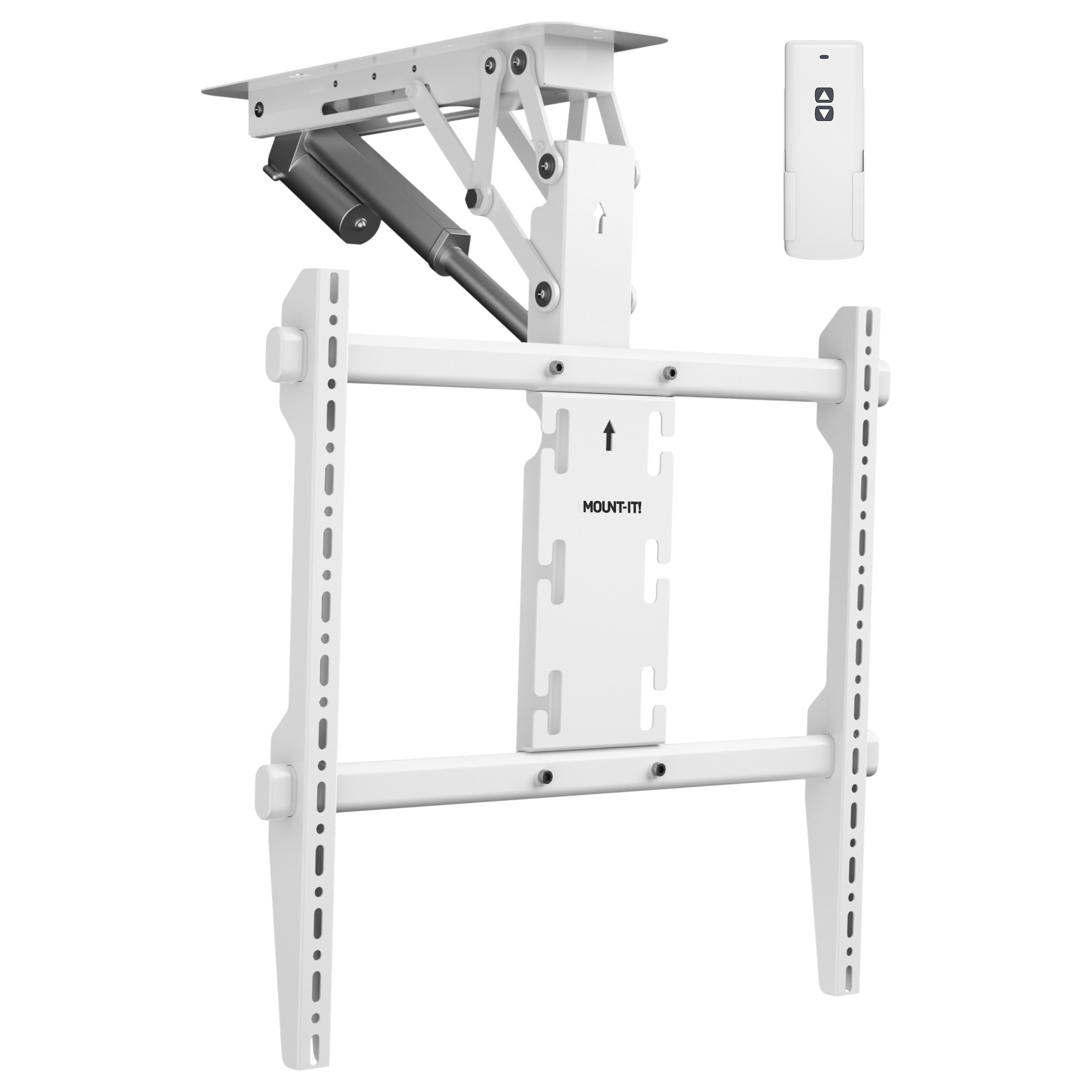 Mount-It! MI-4226WHT Full motion Indoor Ceiling TV mount Fits TVs up to 90-in ( Hardware Included )