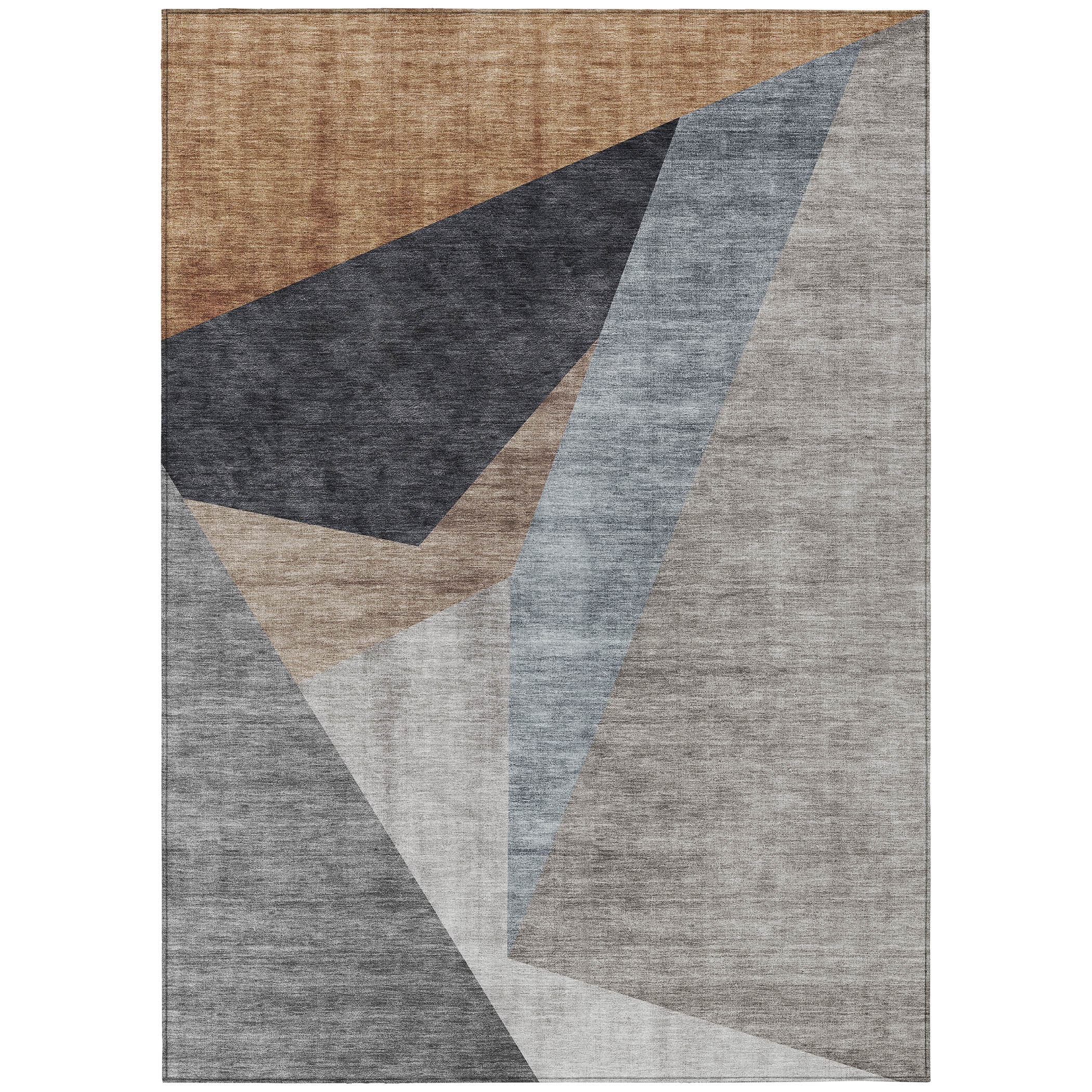 Addison Rugs ACN715TP30X46 Chantille ACN715TP 2 x 3 (ft) Taupe Rectangular Indoor/Outdoor Geometric Machine washable Area rug