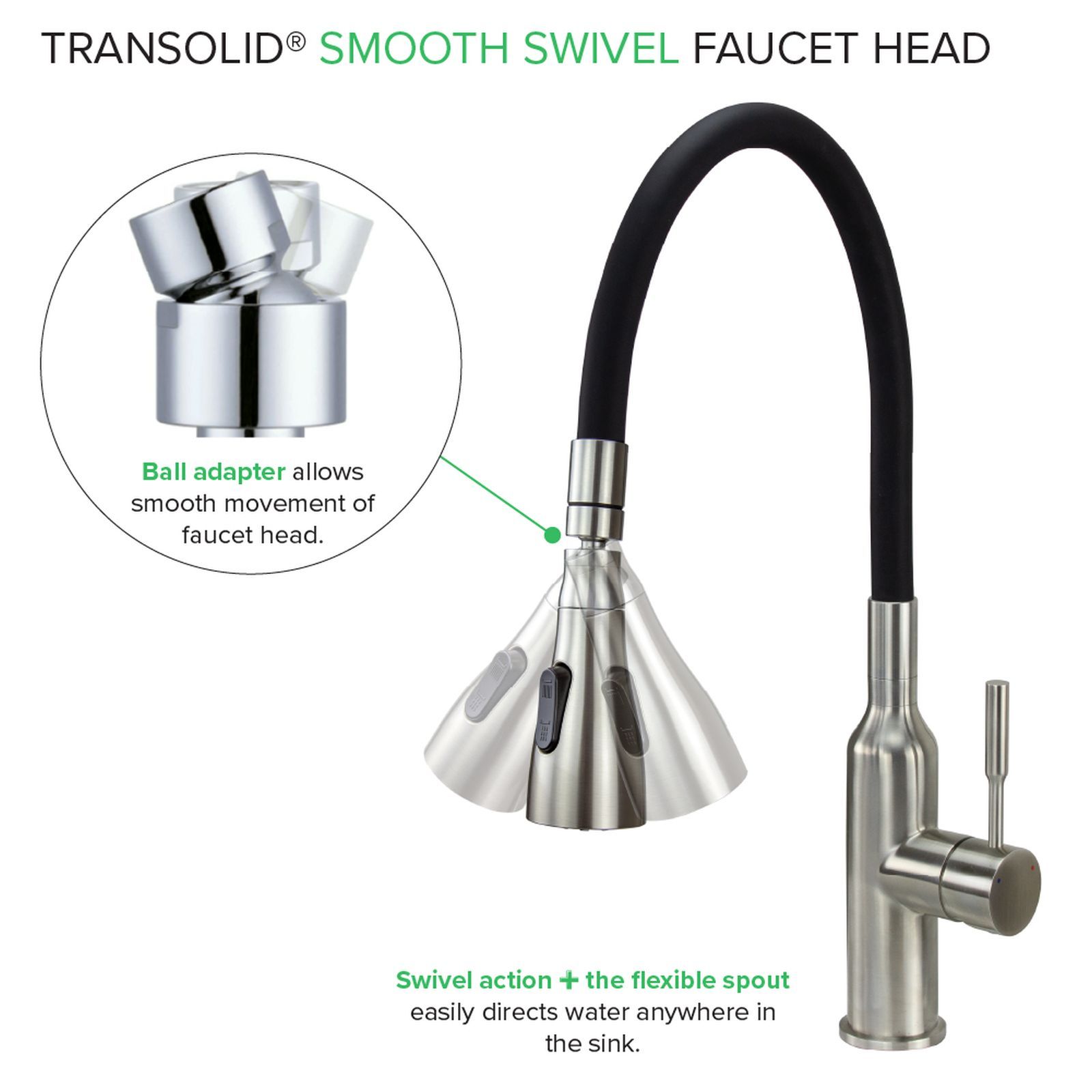 Transolid PF7509A-FLX Kitchen-Faucets - View #9