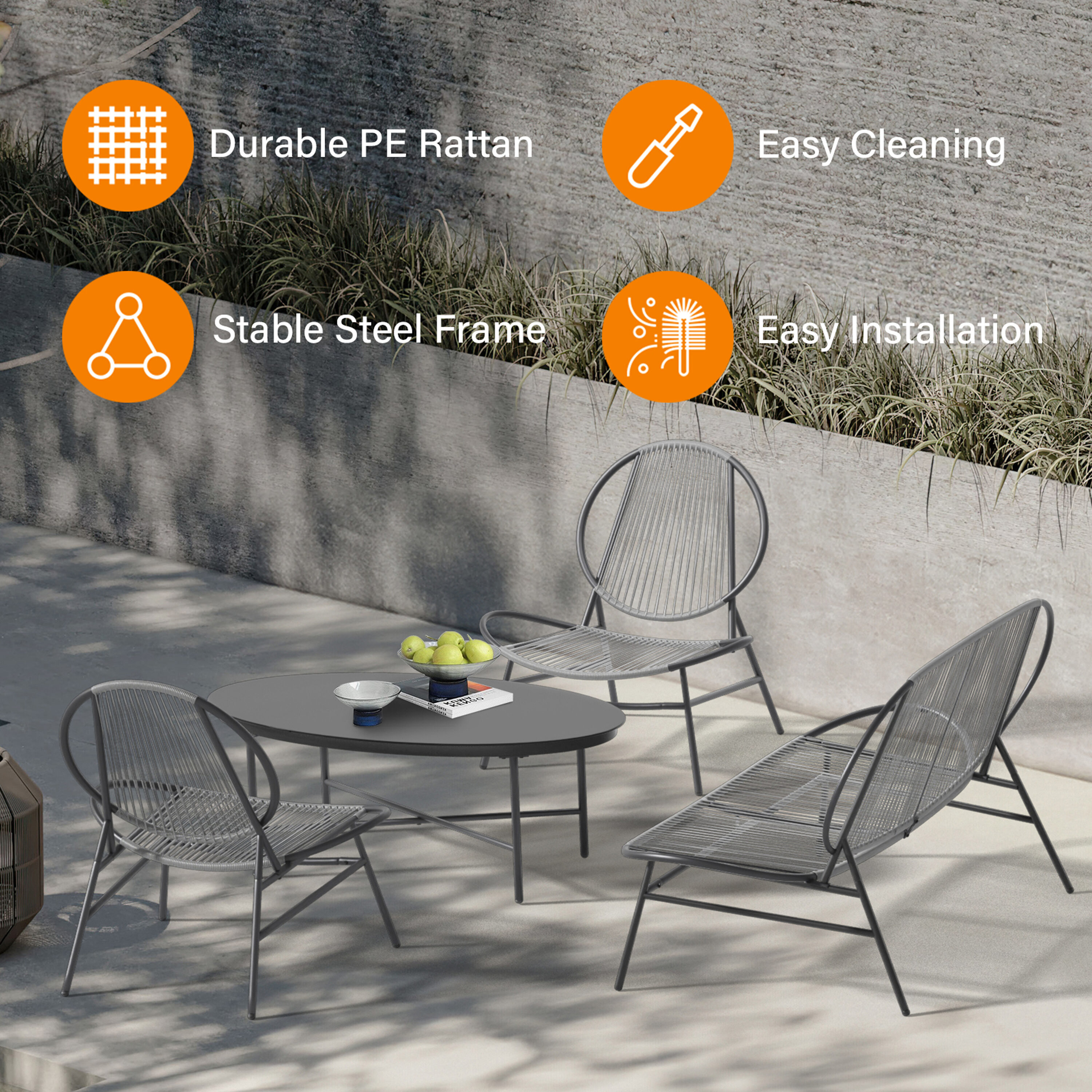 JEAREY XSDBT-04NH Patio-Conversation-Sets - View #8