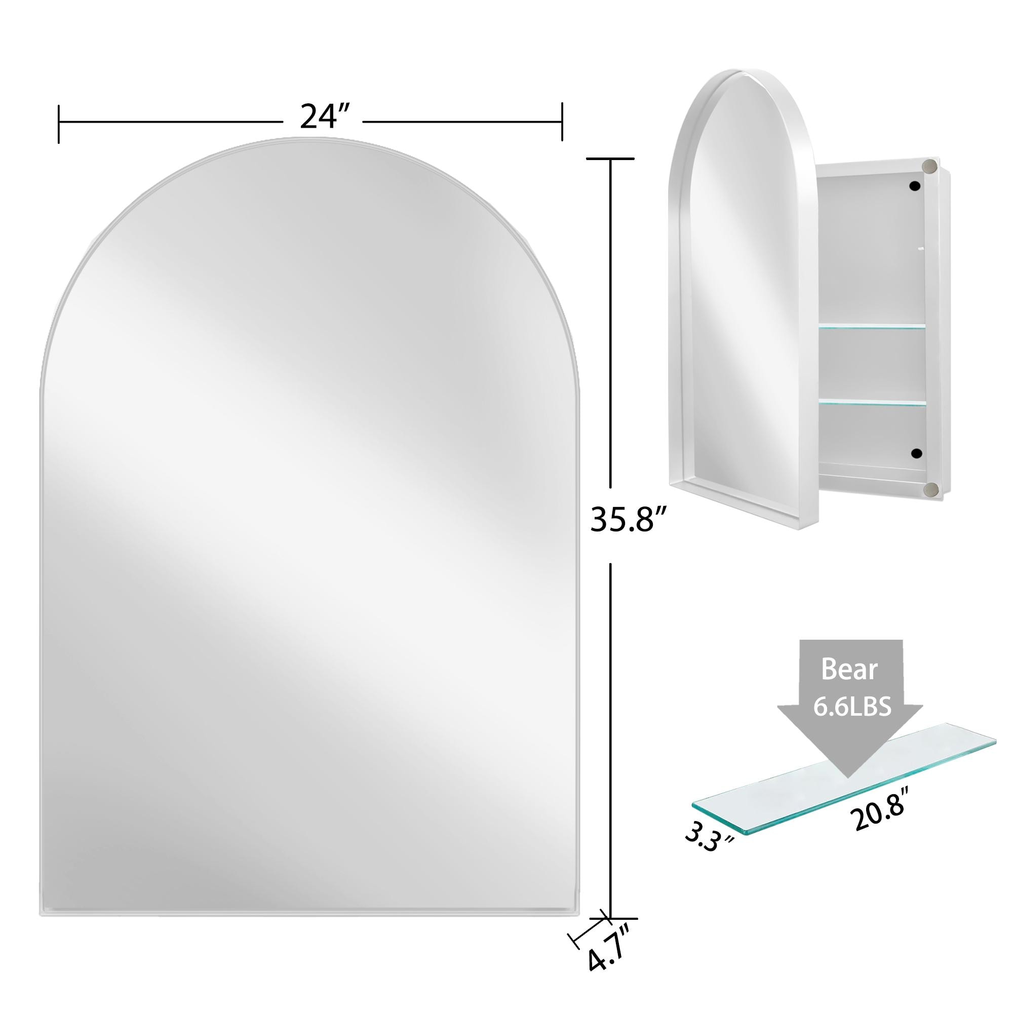 Bayfeve BF-2407-MIR Bathroom-Medicine-Cabinets - View #3