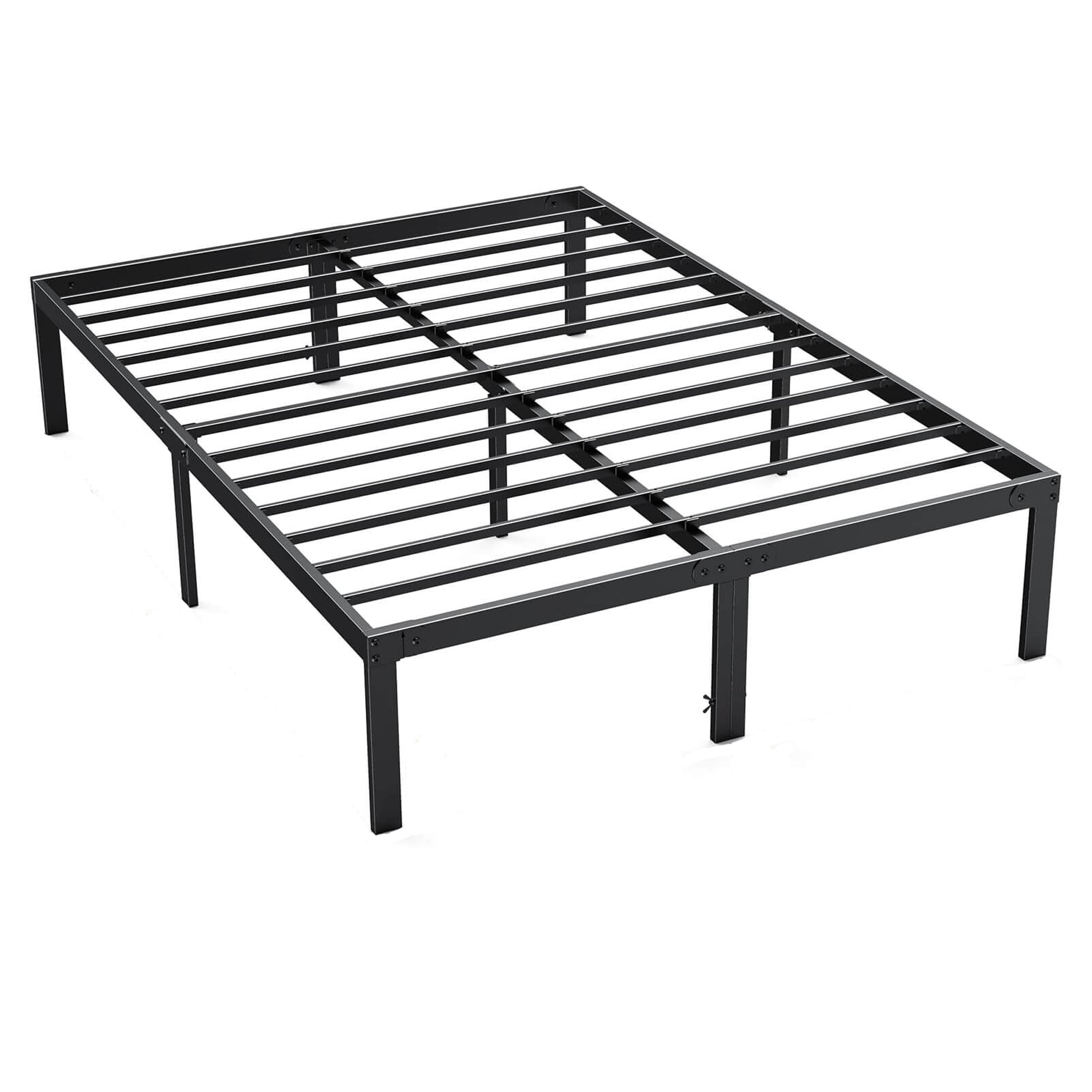 Gaierptone CRXD99IV6G5 Black Full Metal Bed frame Bed