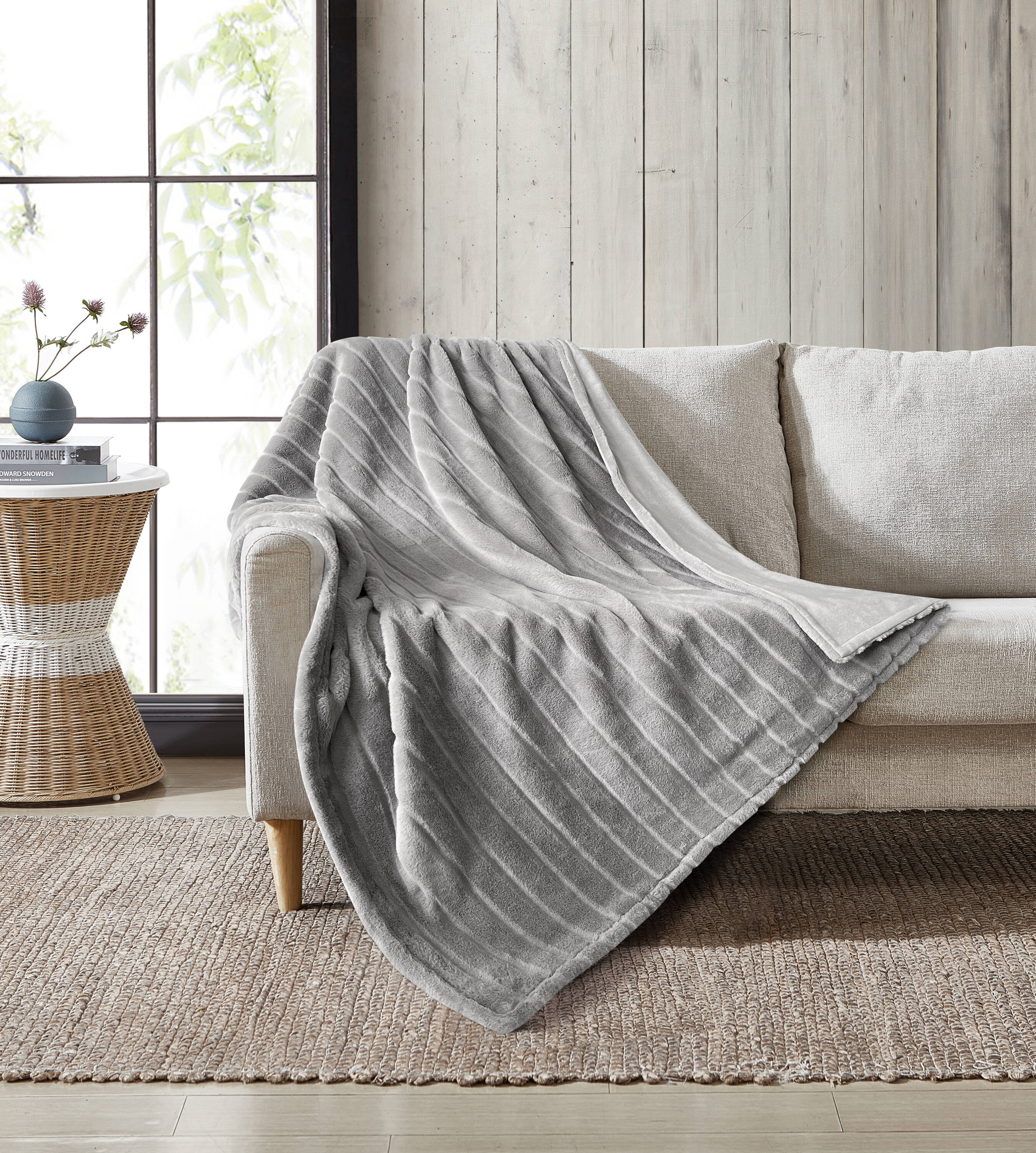 Style Selections LWTH1-001-GY Blankets-And-Throws - View #5