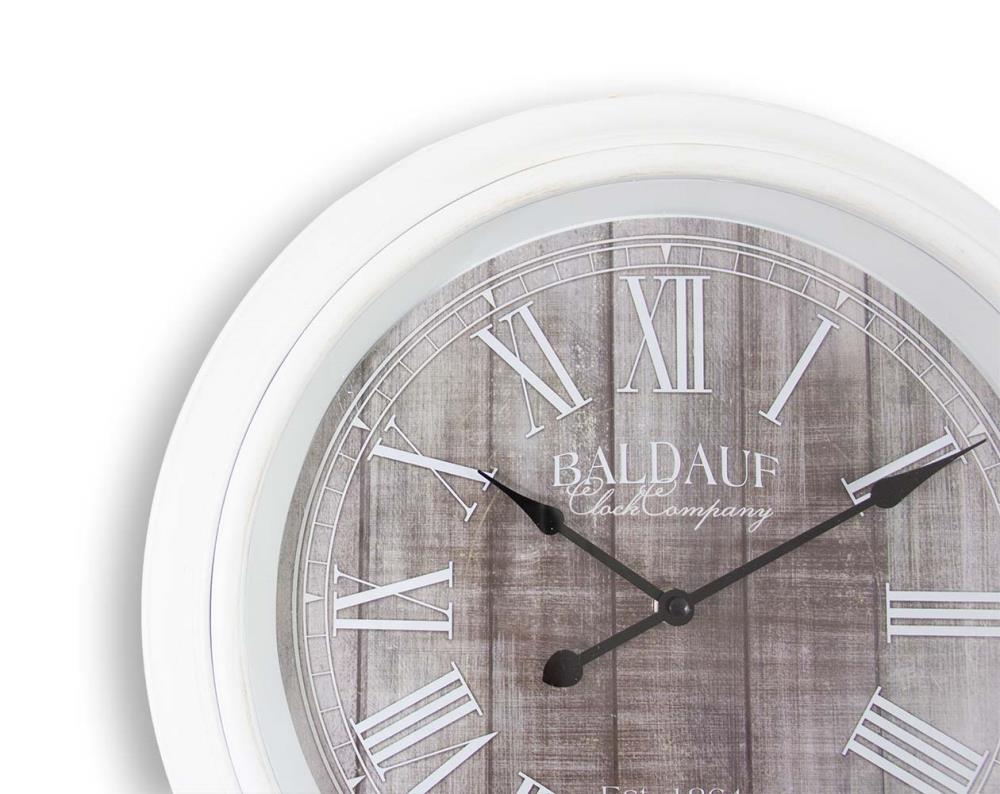 allen + roth Analog Round Wall Clock in the Clocks department at