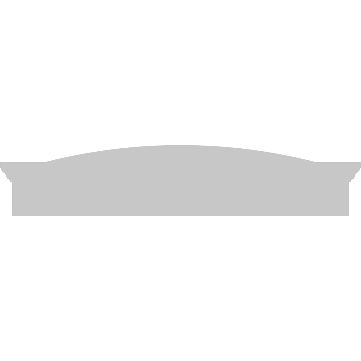 Ekena Millwork PEDP050X105EYE00 Exterior-Window-Trim - View #4