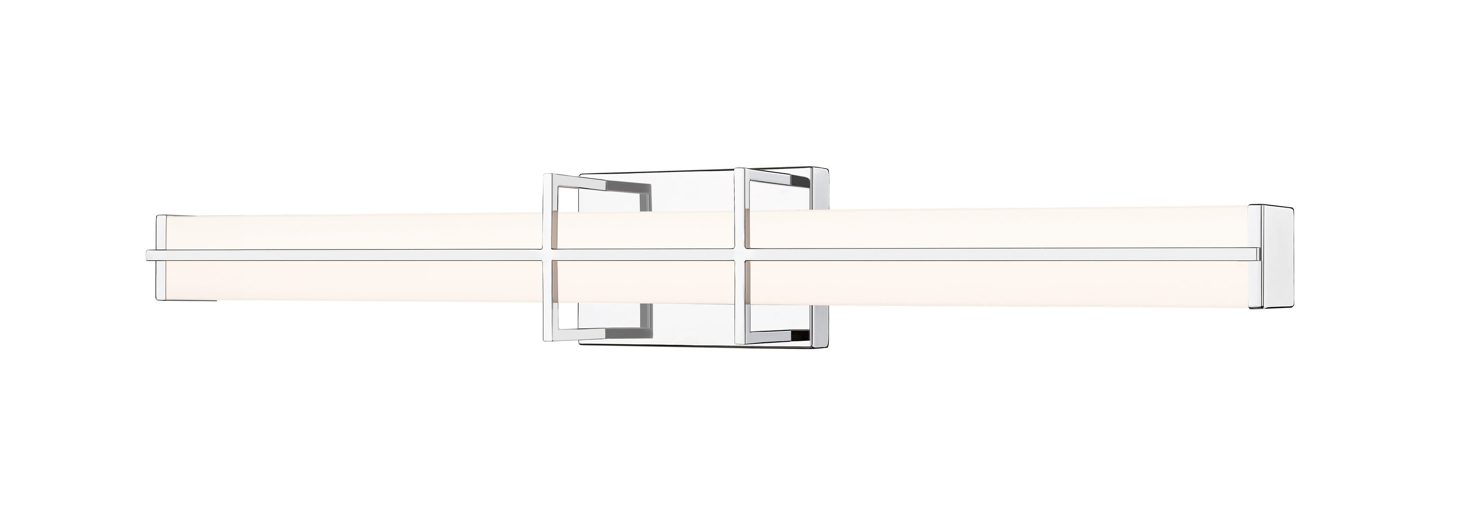 Z-Lite 1011-32W-CH-LED Harrison 32-in 1 -Light Polished Chrome Integrated LED Modern/contemporary Vanity light