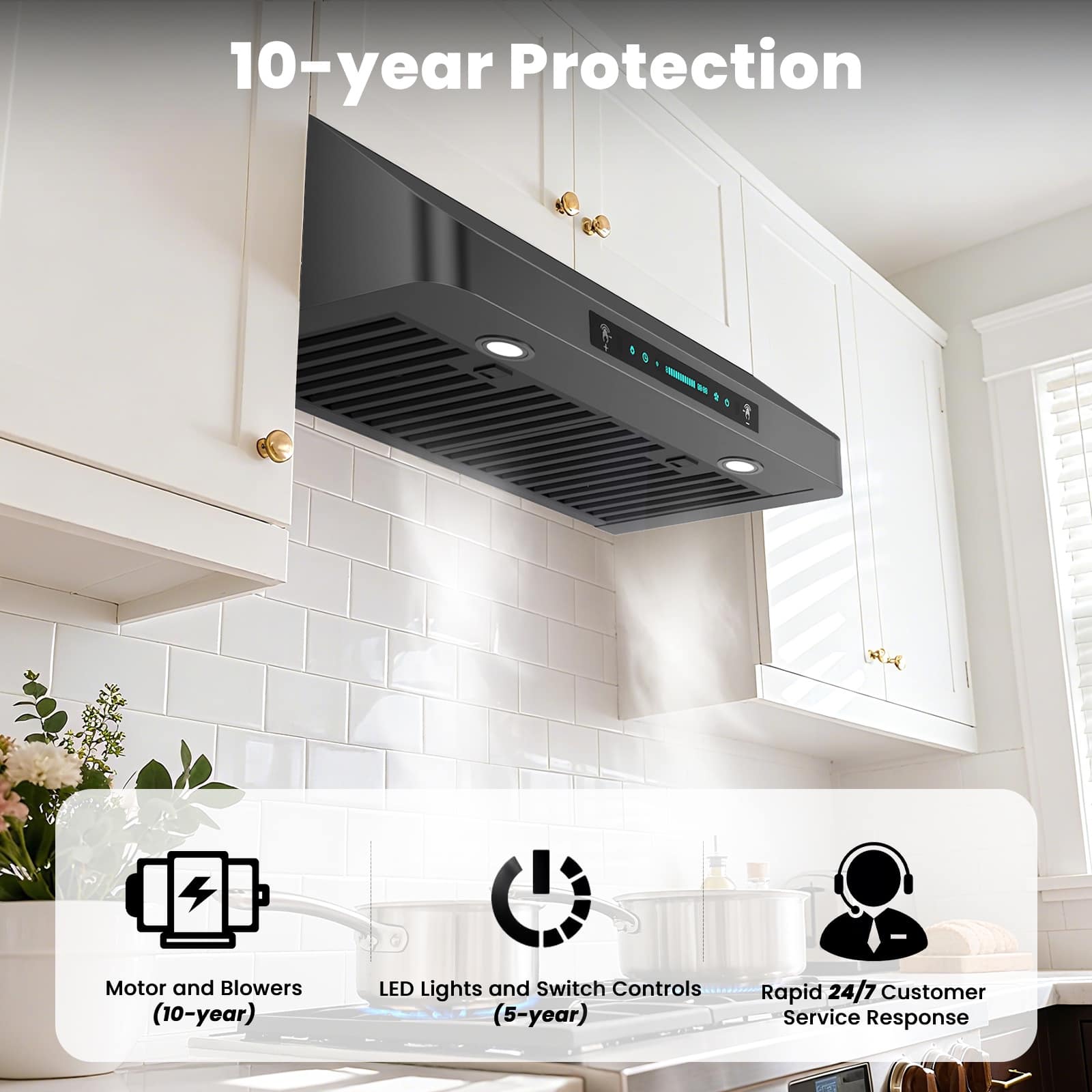 DIVAN DHC01-36B-GC Undercabinet-Range-Hoods - View #10