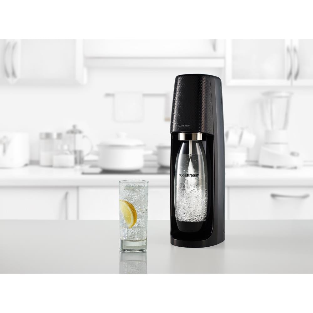 Sparkling water maker SodaStream Terra Black + 2 bottles - Coffee Friend