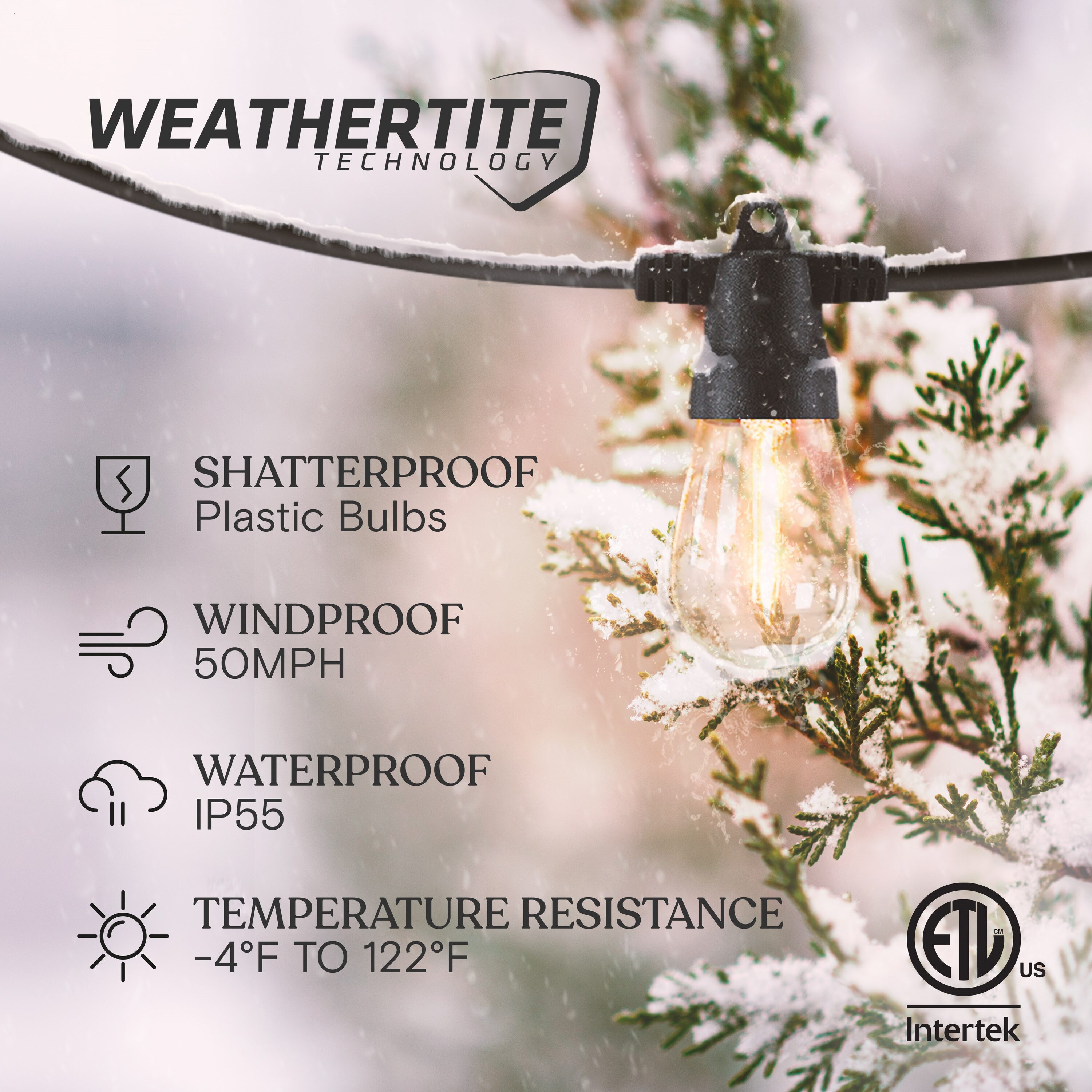Brightech SLR-4WCC-27NH-TST Patio-String-Lights - View #3