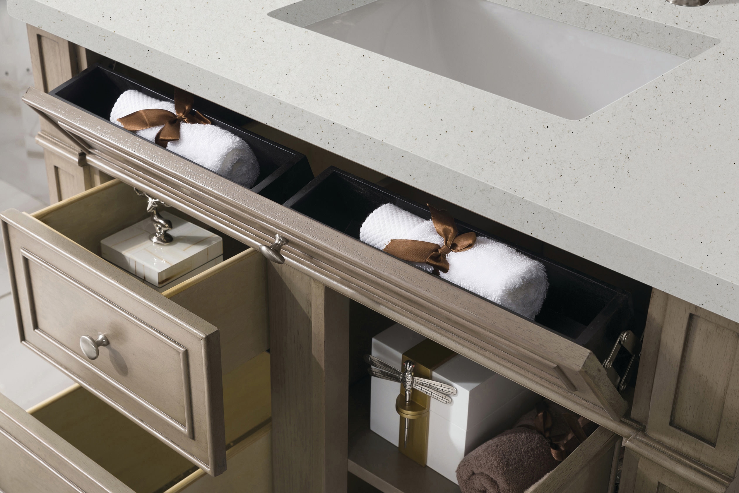 Bristol 36'' Dark Wood Single Vanity with Plywood Veneer