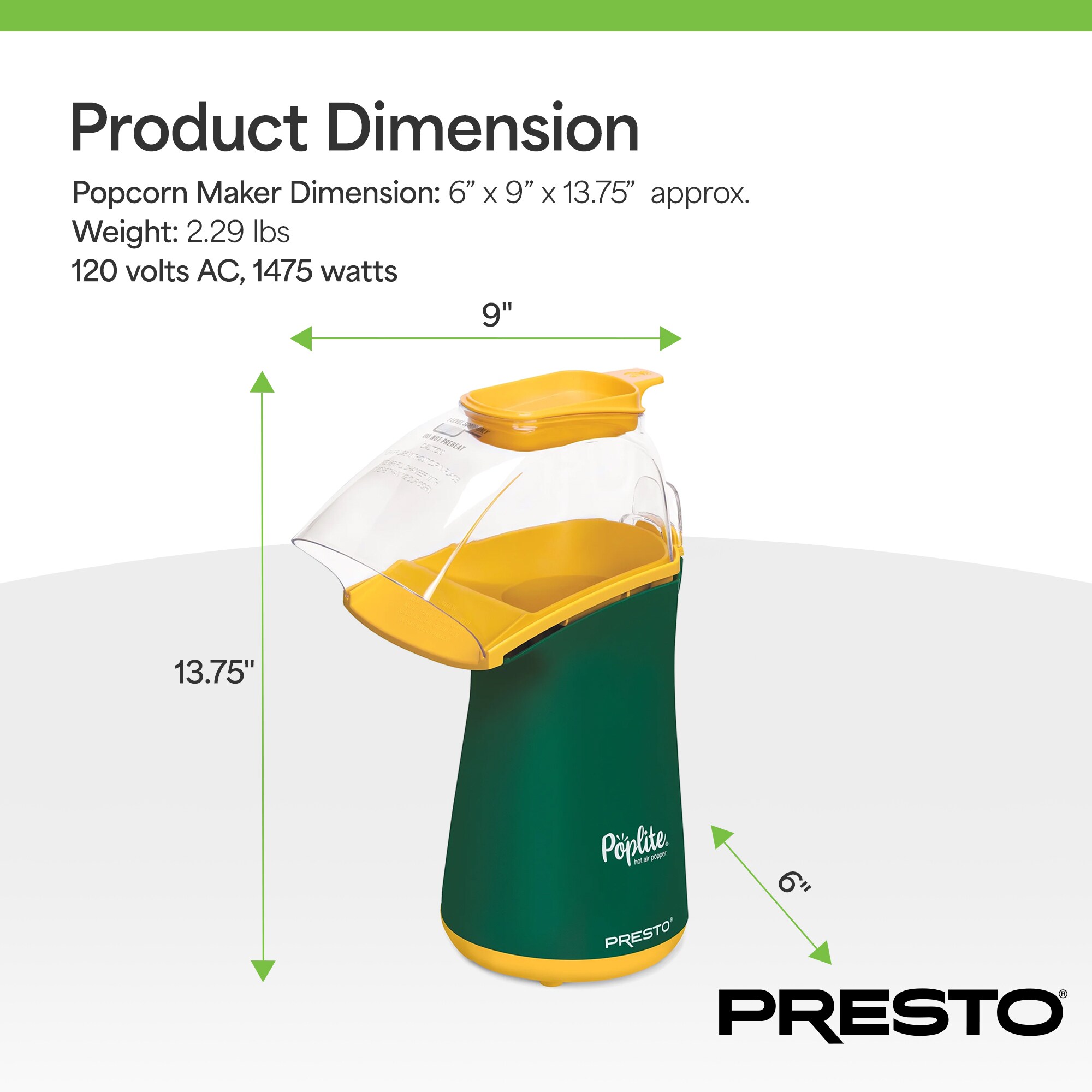 Presto 04870 Popcorn-Makers - View #4