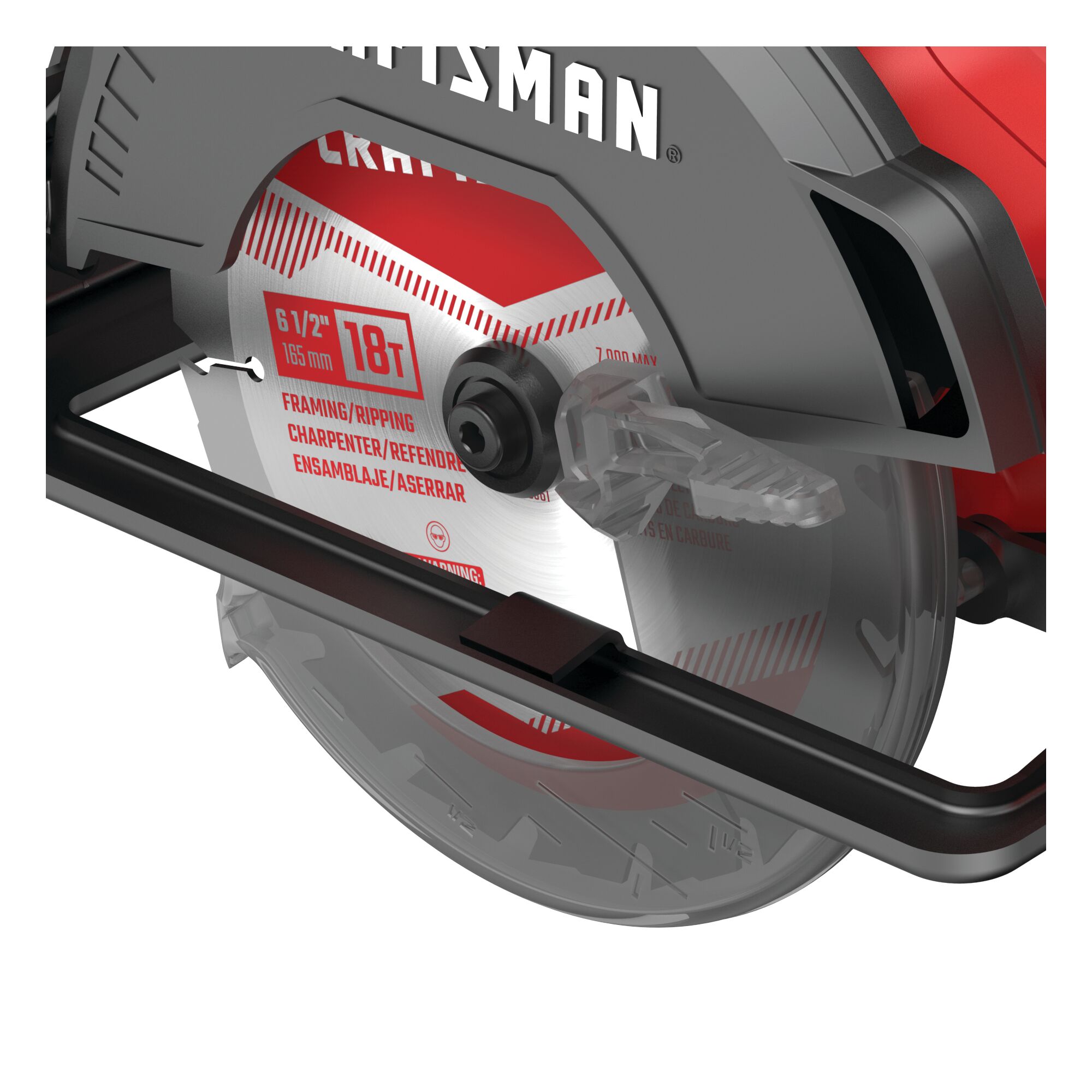 CRAFTSMAN V20 20-volt Max 6-1/2-in Cordless Circular Saw Kit (1-Battery   Charger Included) in the Circular Saws department at