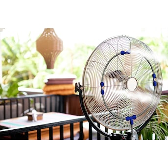 Har lært sommerfugl Perioperativ periode Project Source Quick-attach Misting Fan Conversion Kit 8-ft 10-in Low  Pressure 18-sq ft Residential Misting System in the Misting Systems  department at Lowes.com